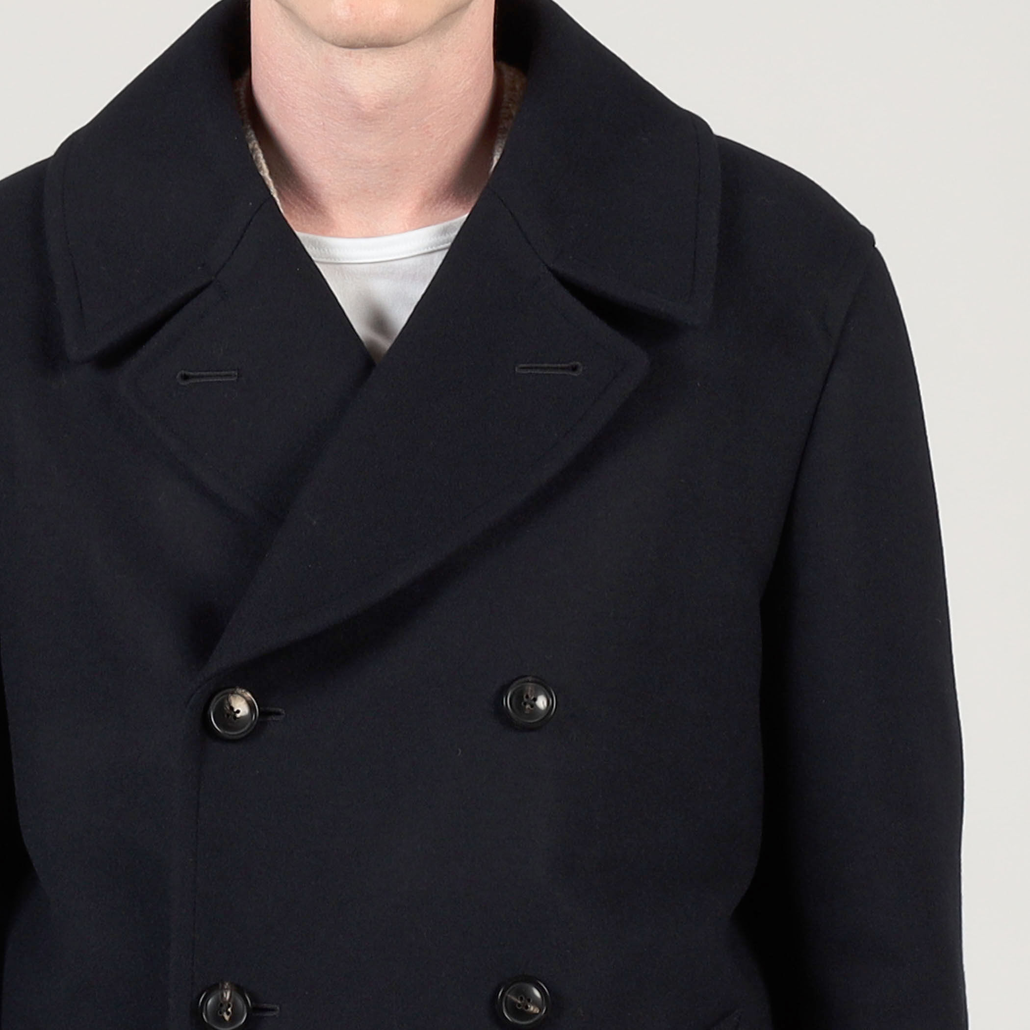 ウールカシミヤ ダブルブレステッド 6B Pコート｜トゥモローランド