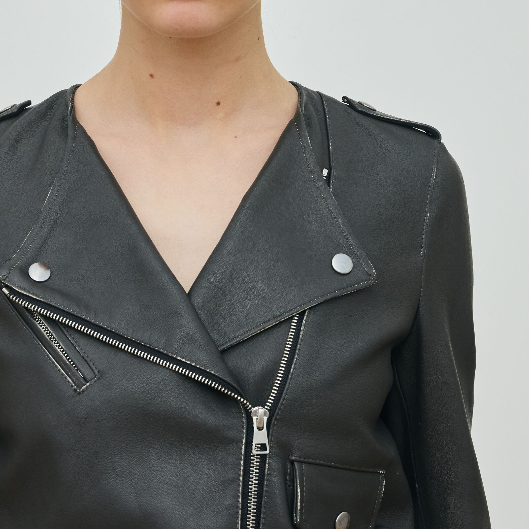 ヴィンテージレザー ライダースジャケット｜トゥモローランド 公式通販