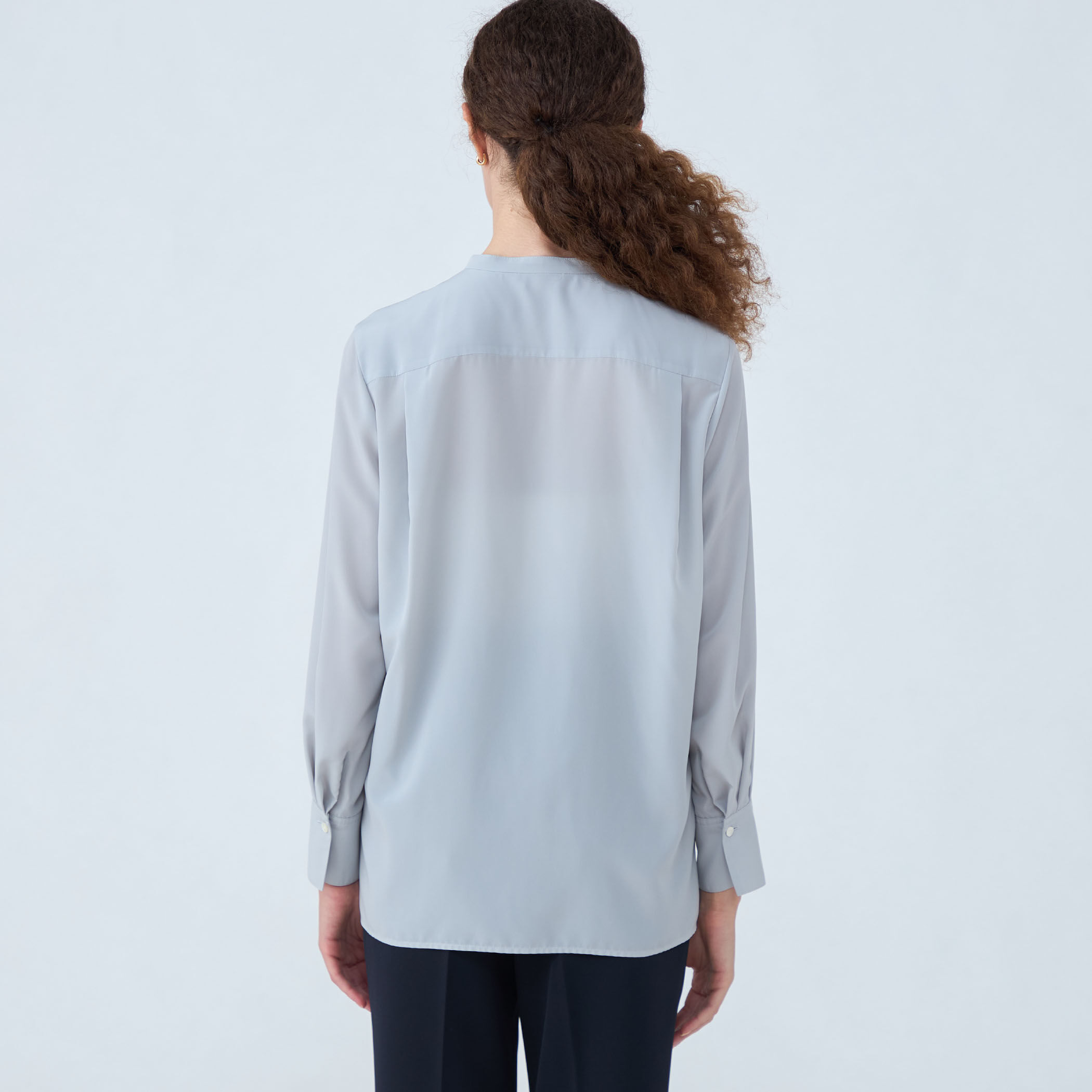 クリアデシン ボウタイブラウス｜トゥモローランド 公式通販