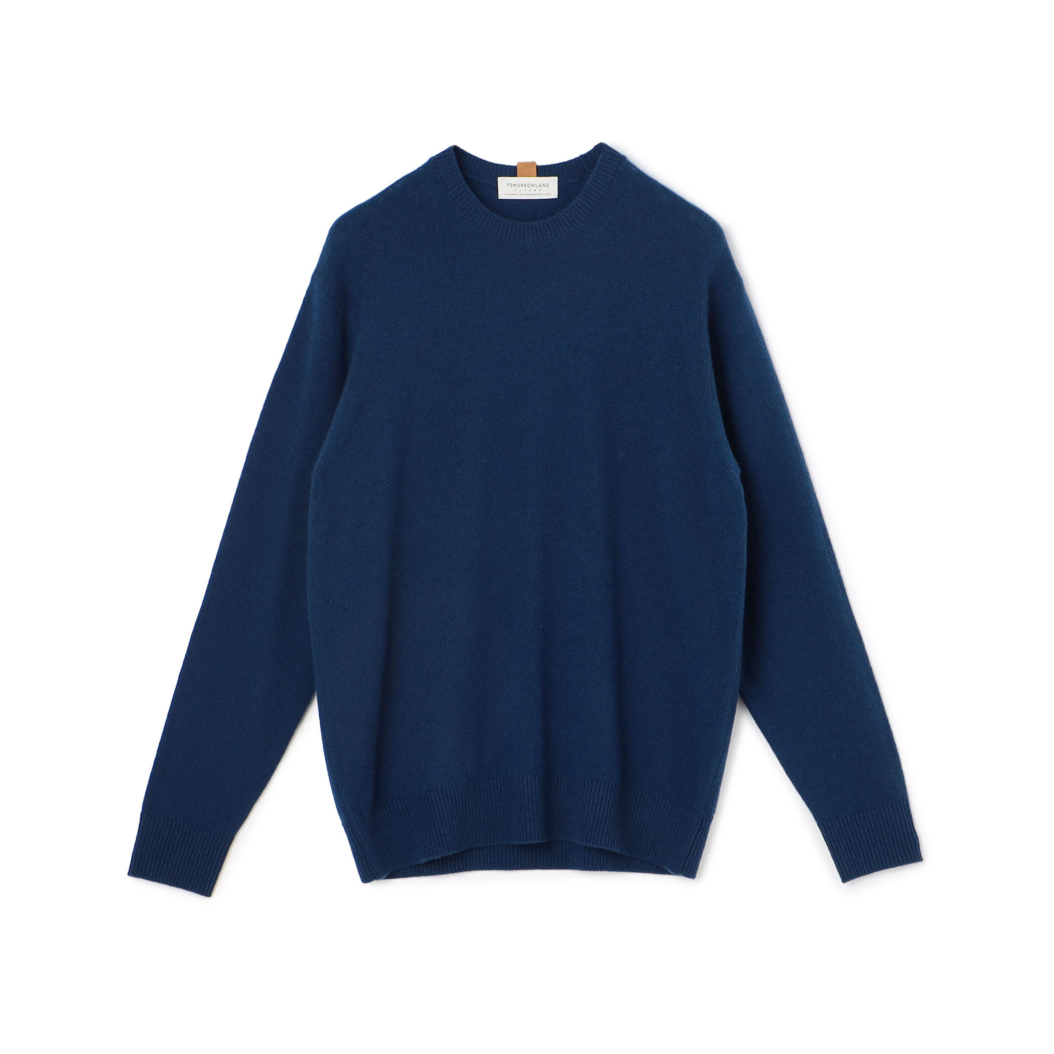 TOMORROWLAND tricot カシミヤ クルーネックプルオーバー