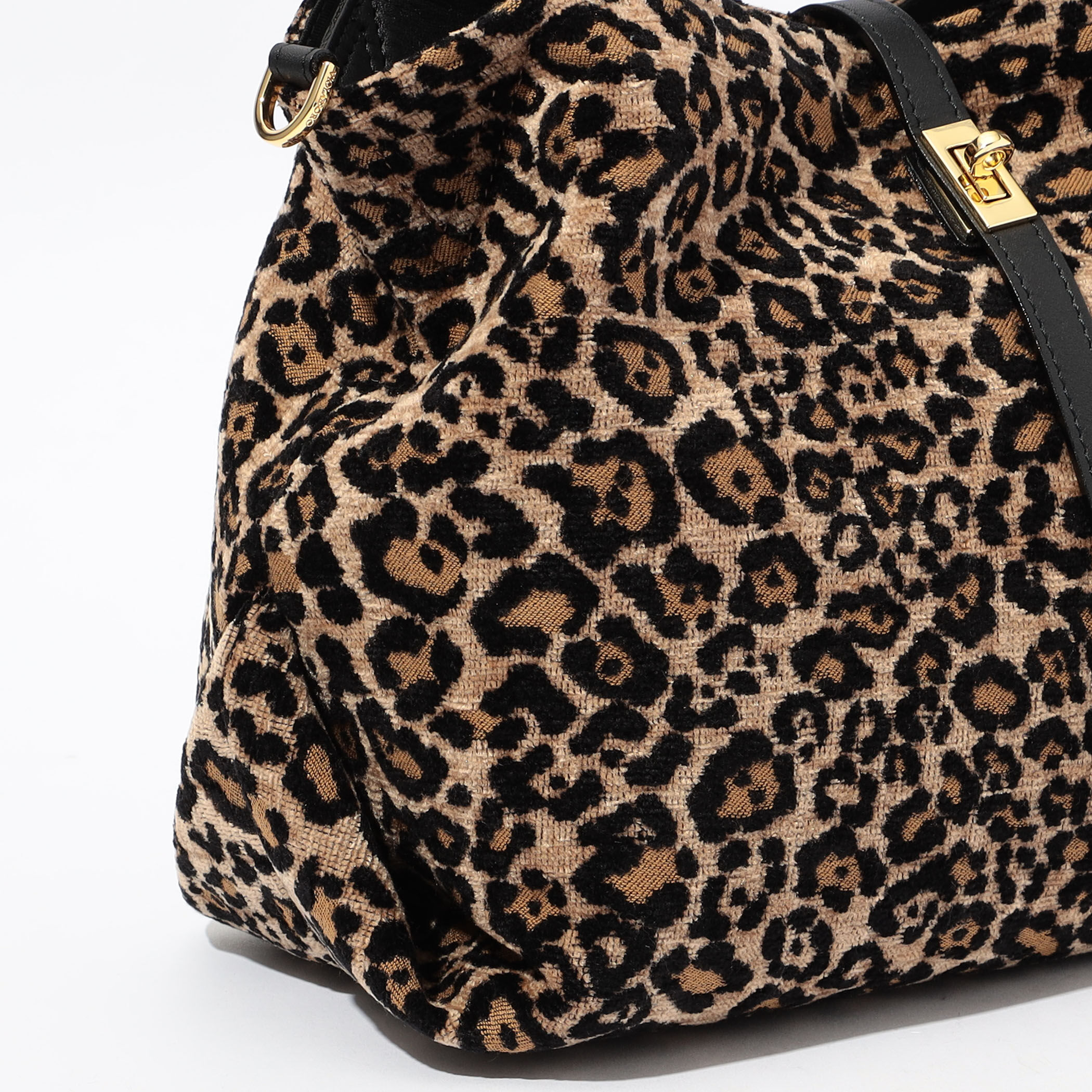 別注】VIOLAd'ORO ジャガード レオパードバッグ｜トゥモローランド