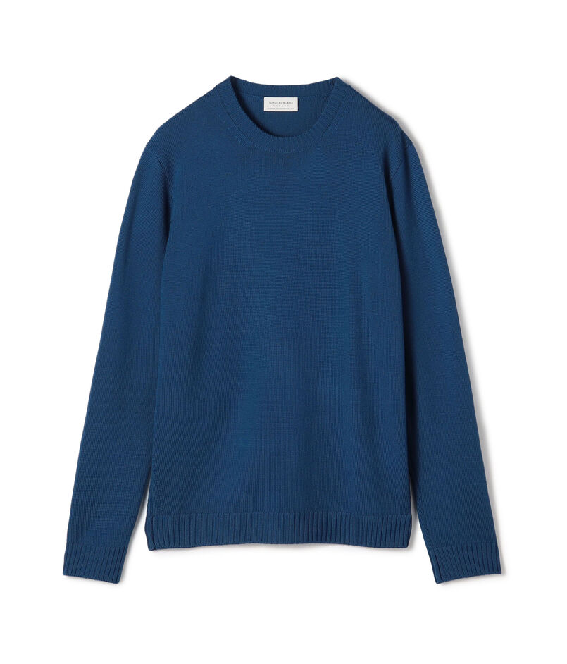 □TOMORROWLAND TRICOT メリノベーシック クルーネックプルオーバー