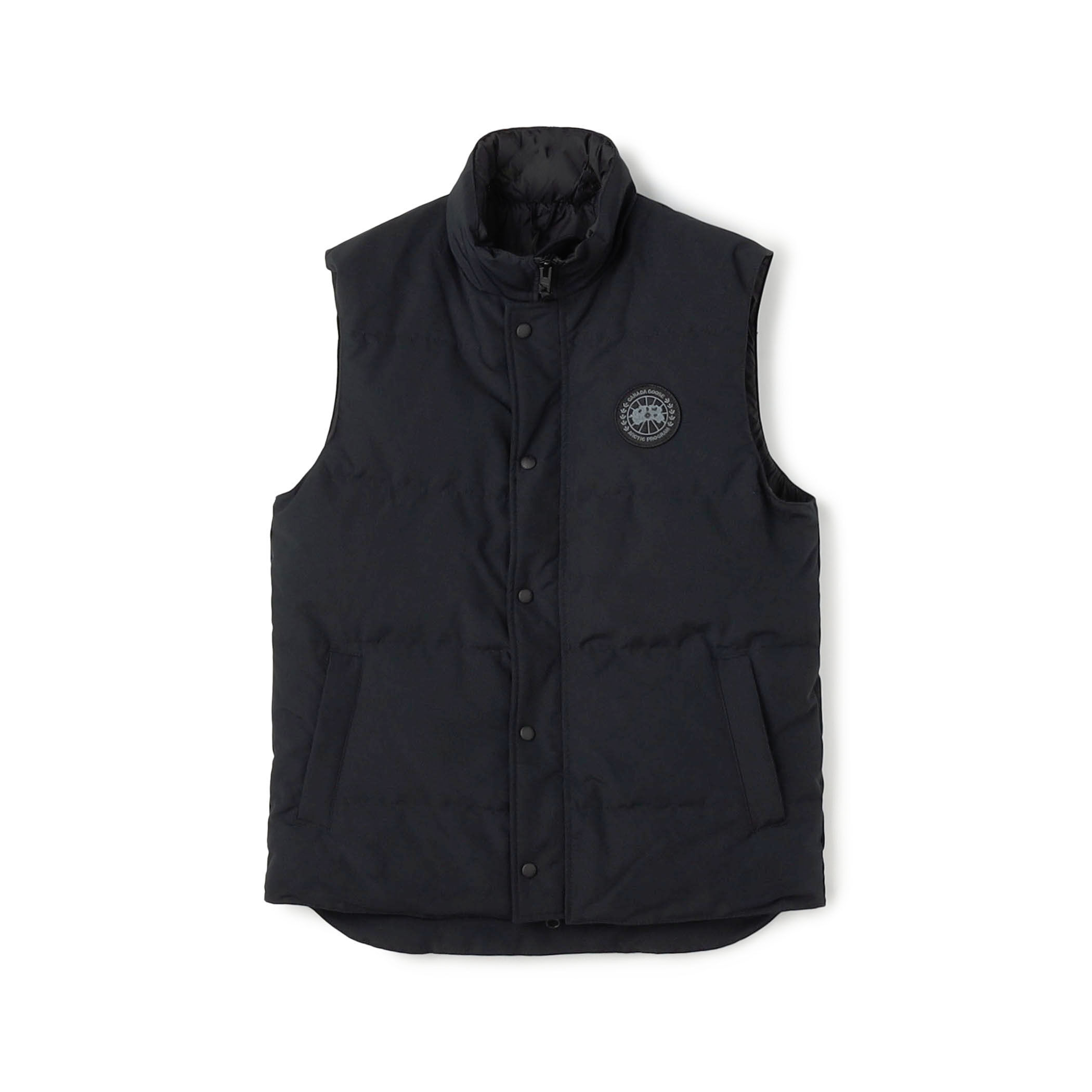 CANADA GOOSE Garson Vest Black Label ポリエステルコットン ダウン