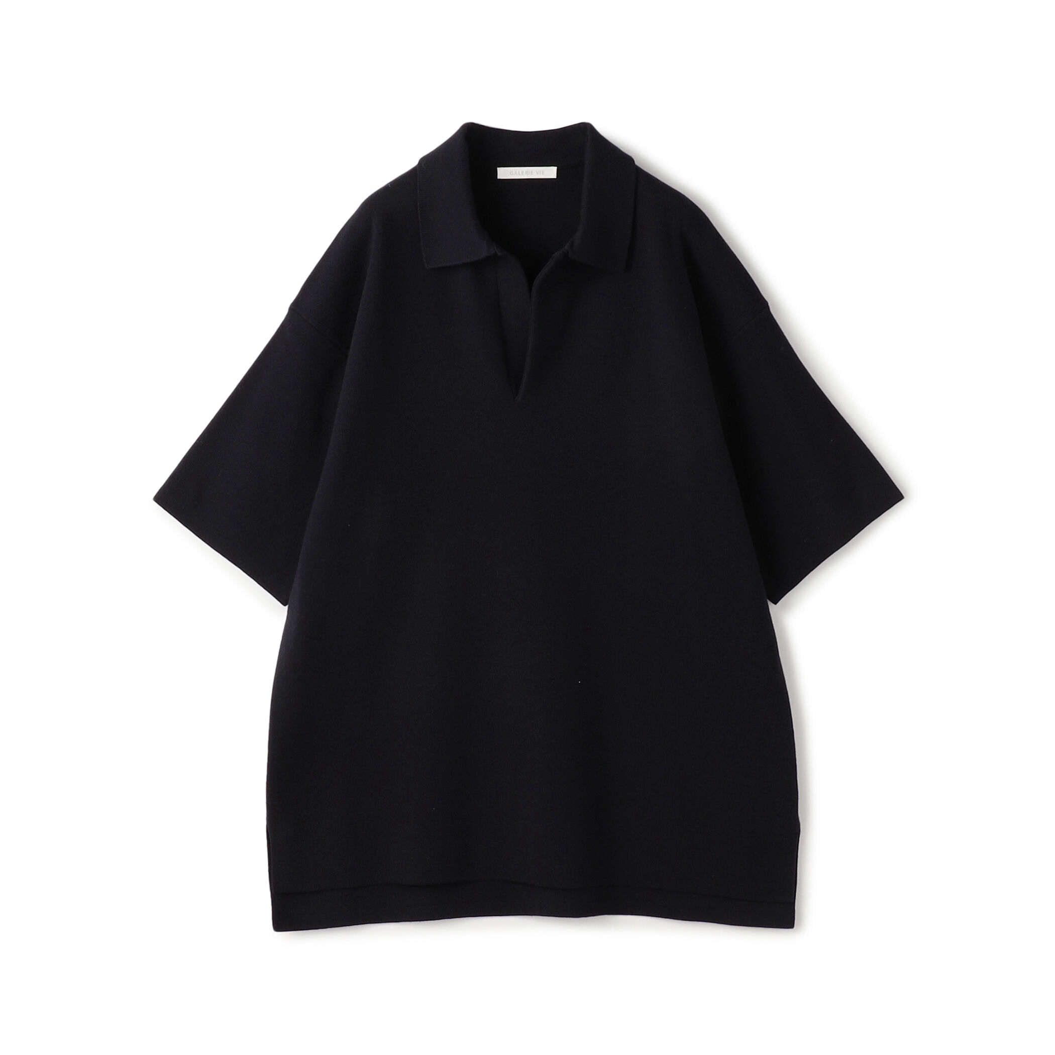 □ミラノリブ ビッグポロプルオーバーニット｜トゥモローランド 公式通販