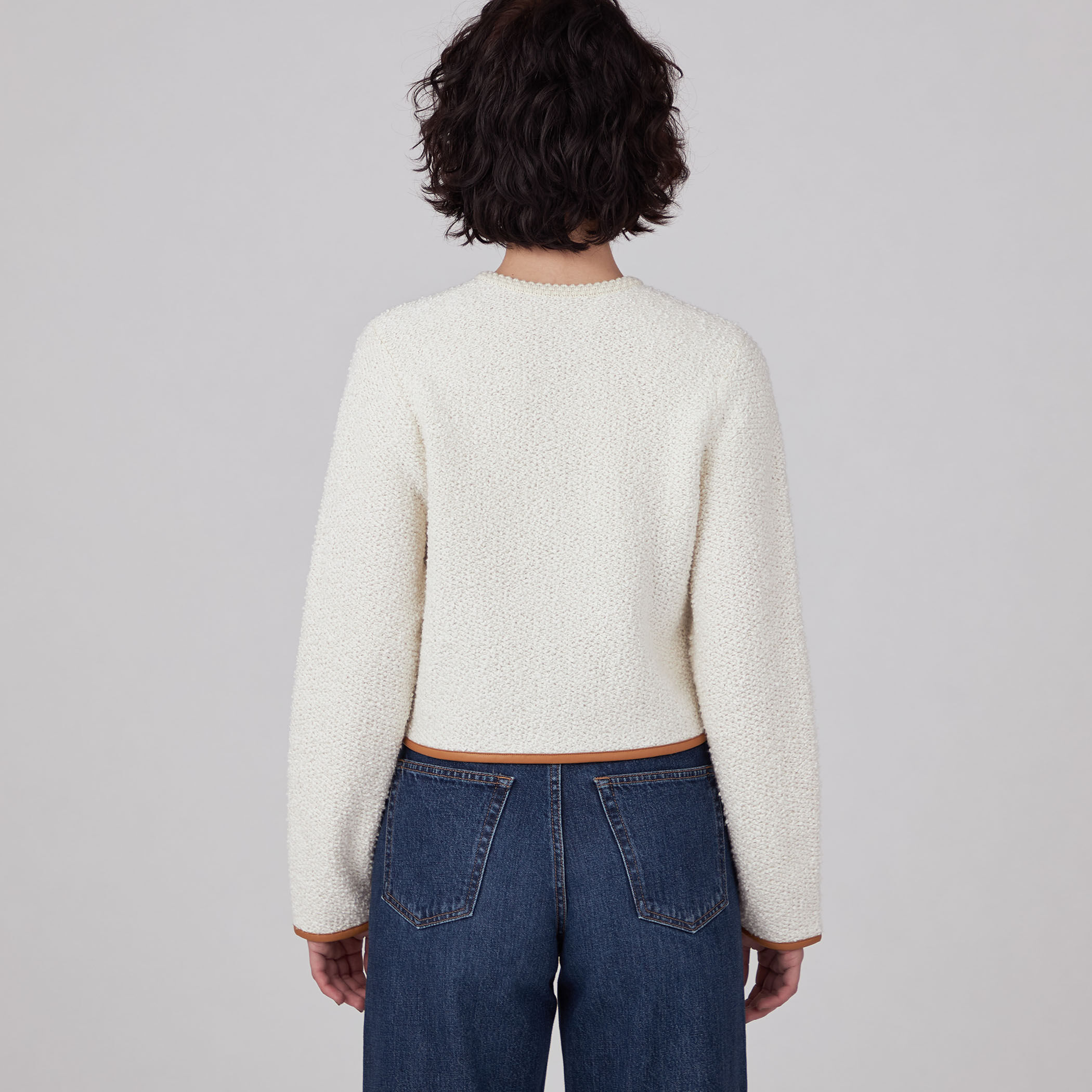 パイピング クルーネックカーディガン｜トゥモローランド 公式通販