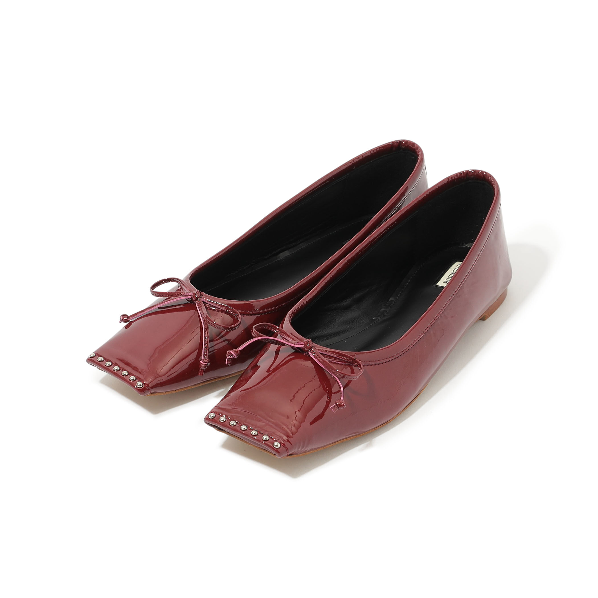 CHEMBUR SQ FLAT STUDS BALLET シューズ｜トゥモローランド 公式通販