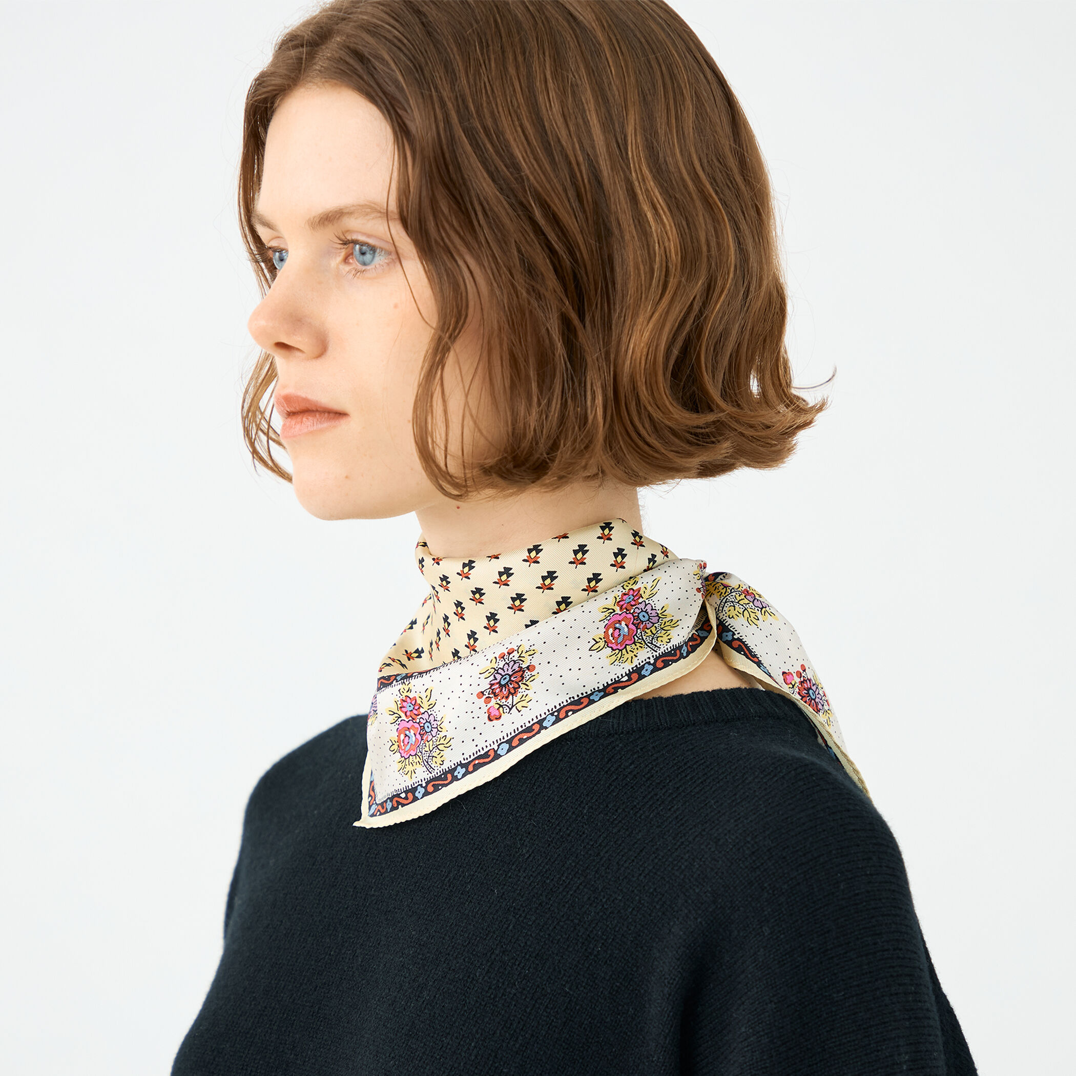 SOULEIAO シルクプリント スカーフ｜トゥモローランド 公式通販