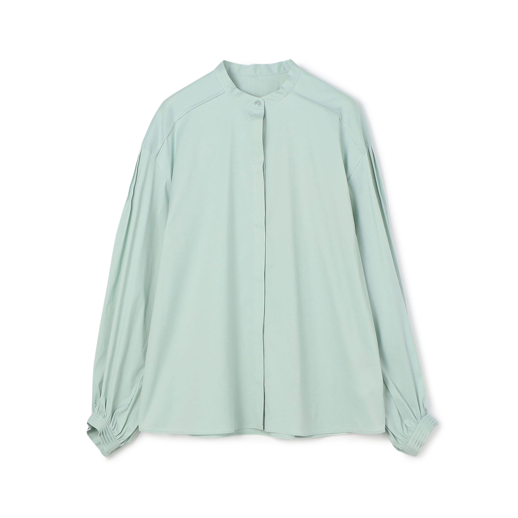 ストレッチブロード ピンタックブラウス｜トゥモローランド 公式通販