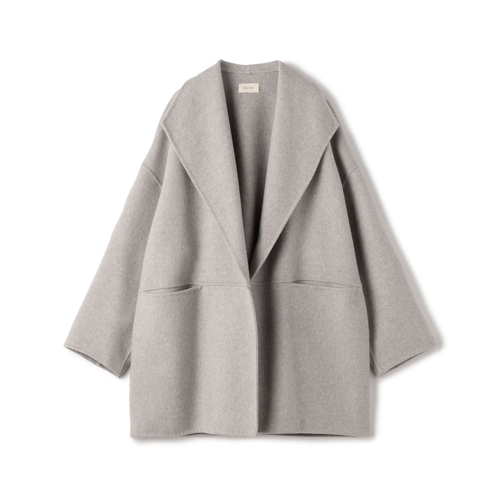 一部WEB限定】ダブルフェイスメルトンビーバー ショートコート