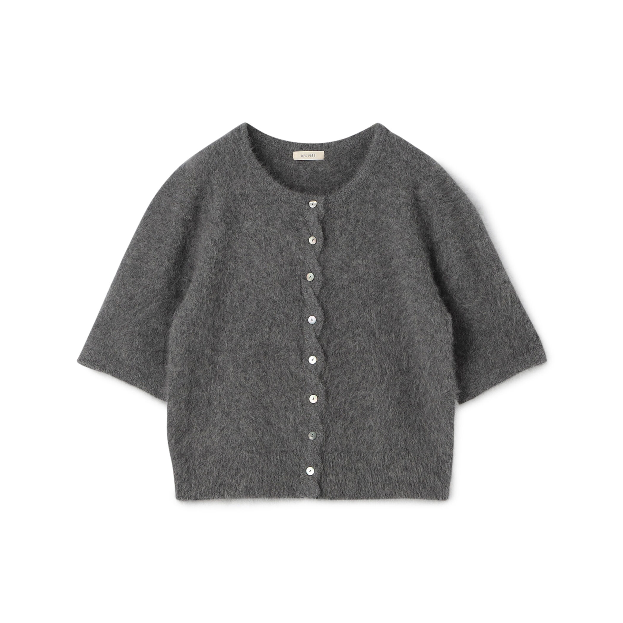 フォックスカシミヤ ハーフスリーブカーディガン｜トゥモローランド