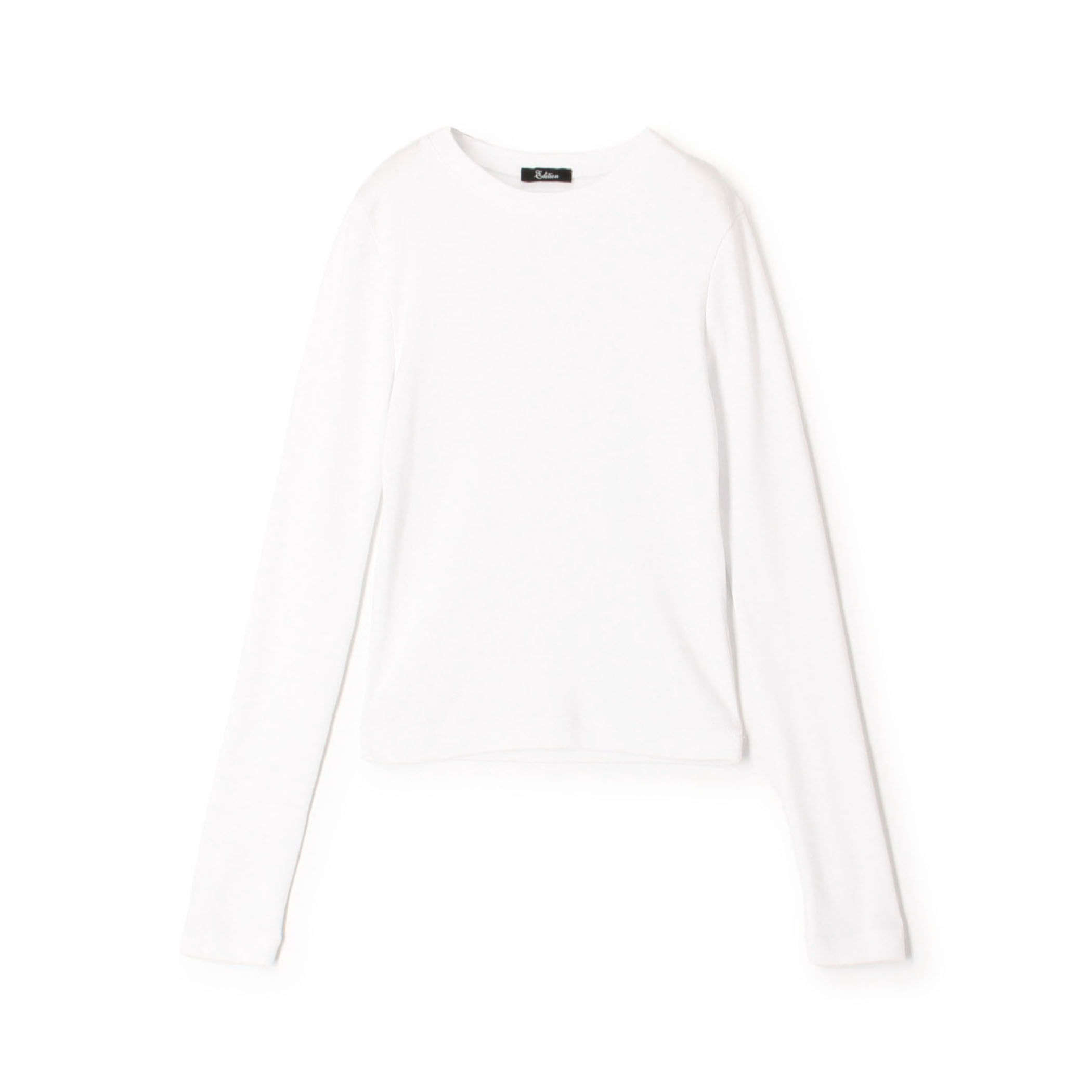 コットンフライス クルーネックトップス｜トゥモローランド 公式通販