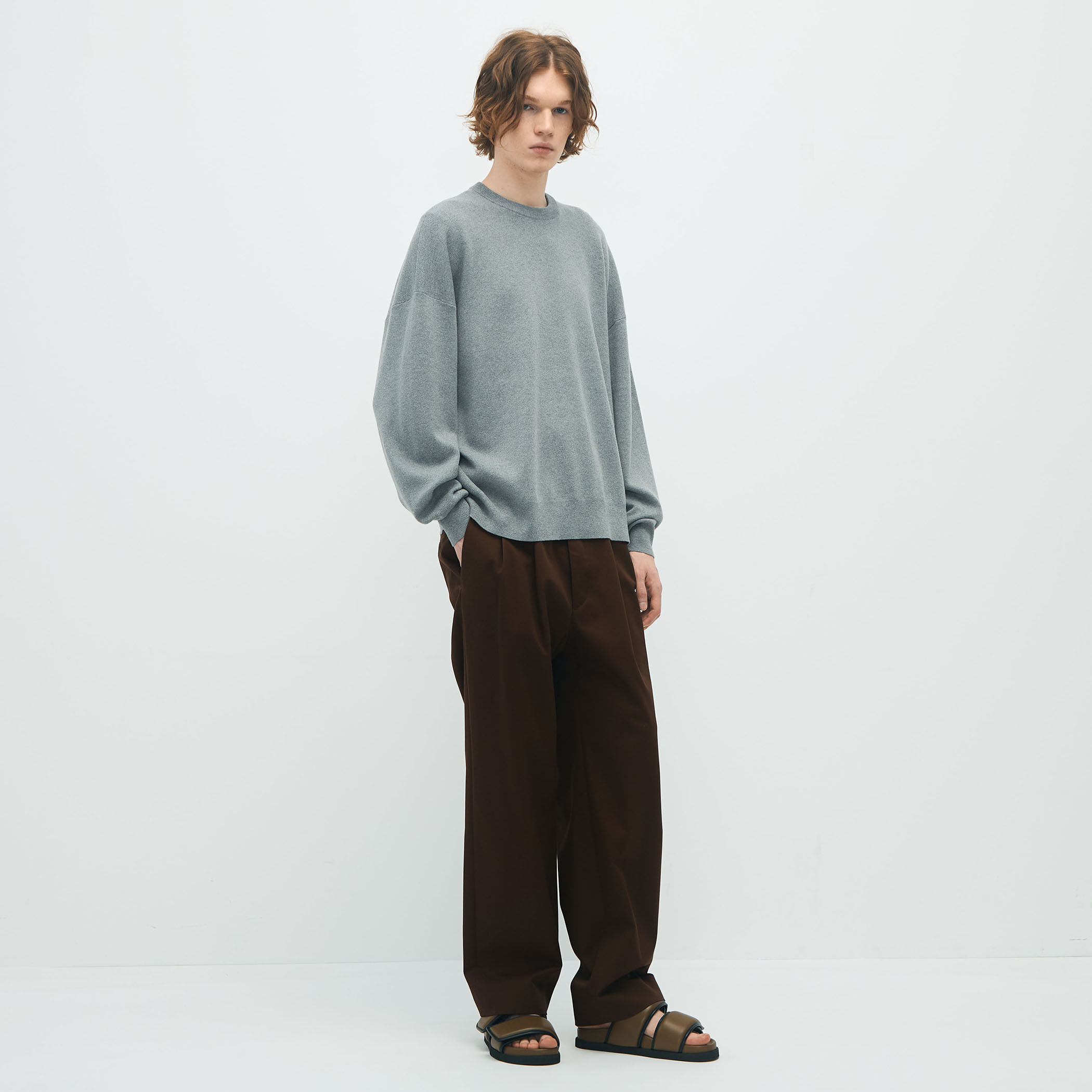 CABaN コットンカシミヤ クルーネックプルオーバー｜トゥモローランド