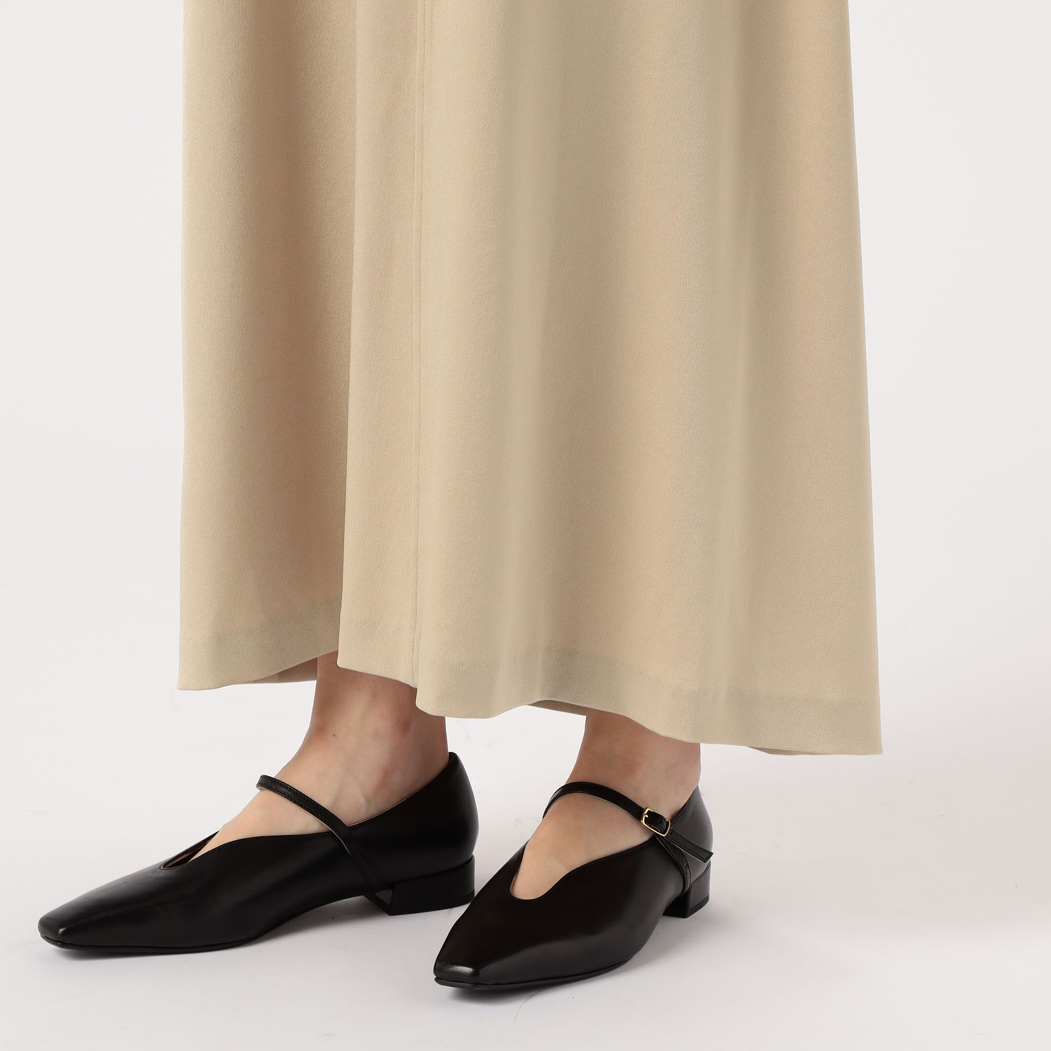 トリアセテートポリエステルサテン ダブルストラップキャミソール