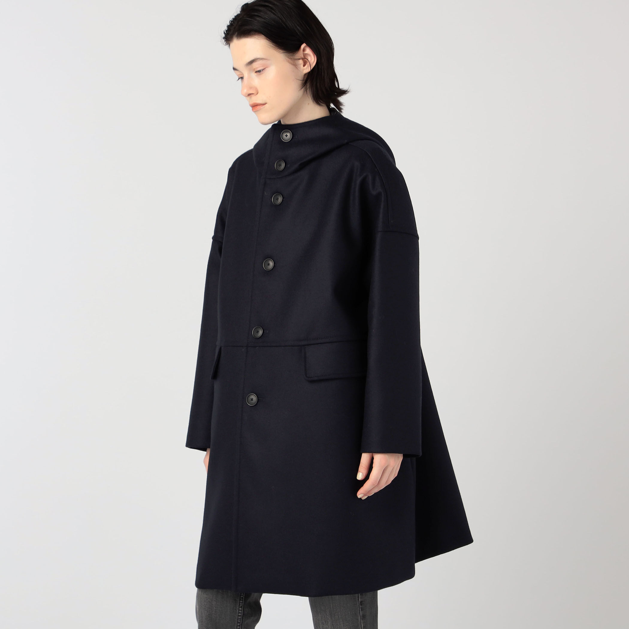 ライトメルトン フーデッドコート｜トゥモローランド 公式通販