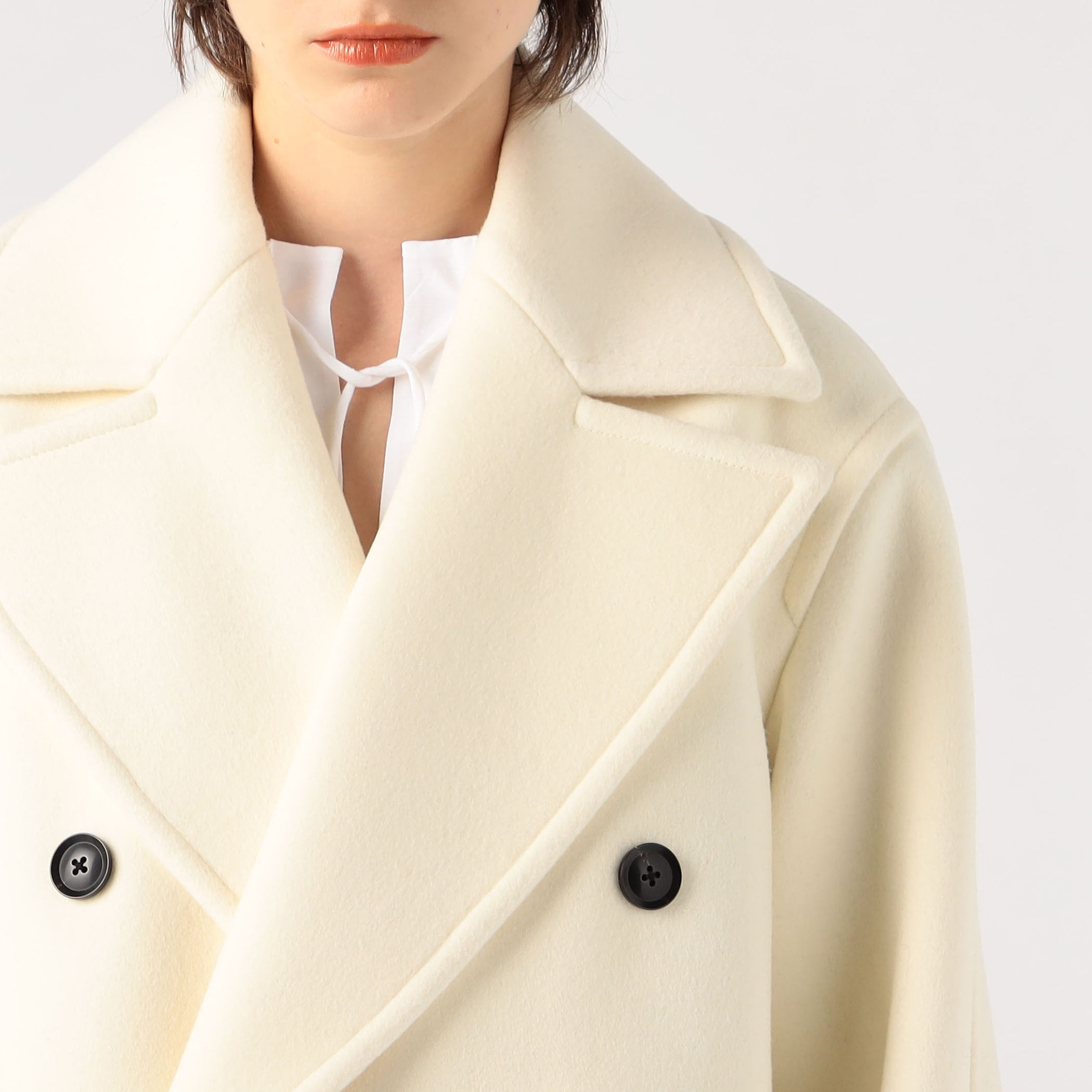 ウールビーバー Pコート｜トゥモローランド 公式通販