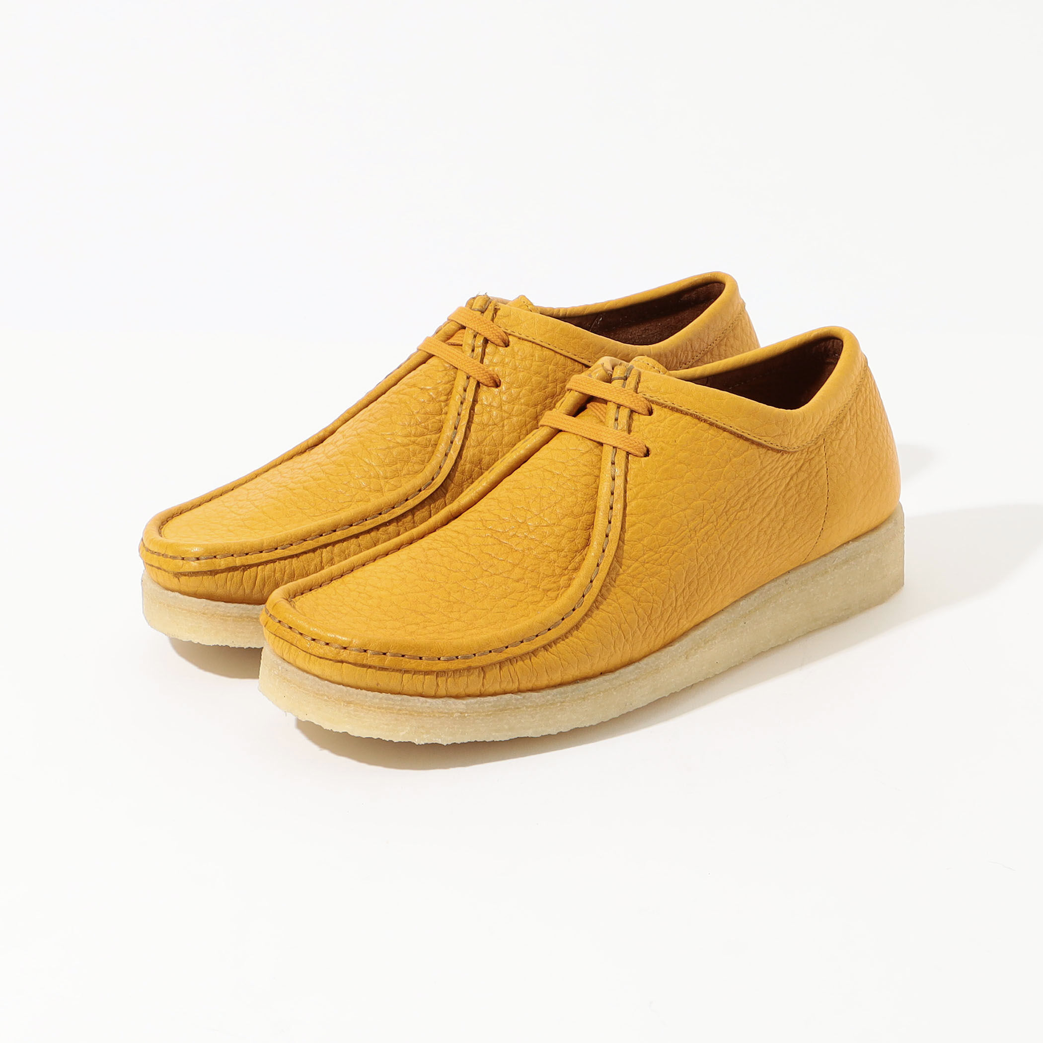 別注】PADMORE&BARNES×TOMORROWLAND ORIGINAL LOW シュリンクレザー