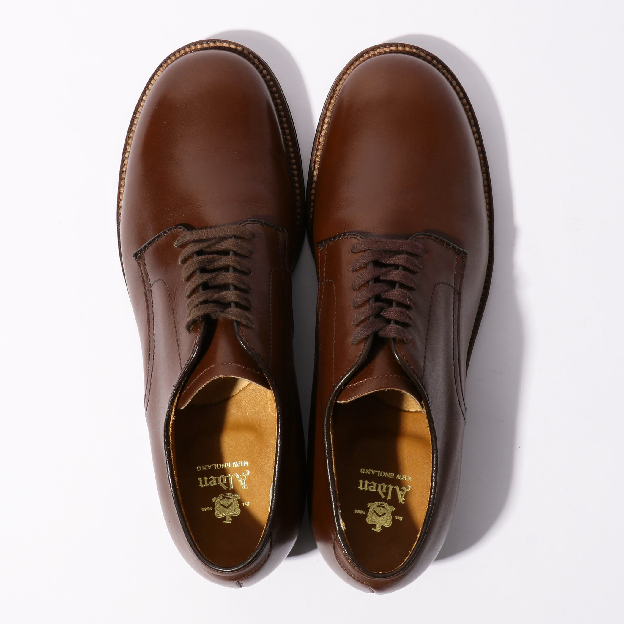 ALDEN カーフ プレーントゥ レザーシューズ｜トゥモローランド 公式通販