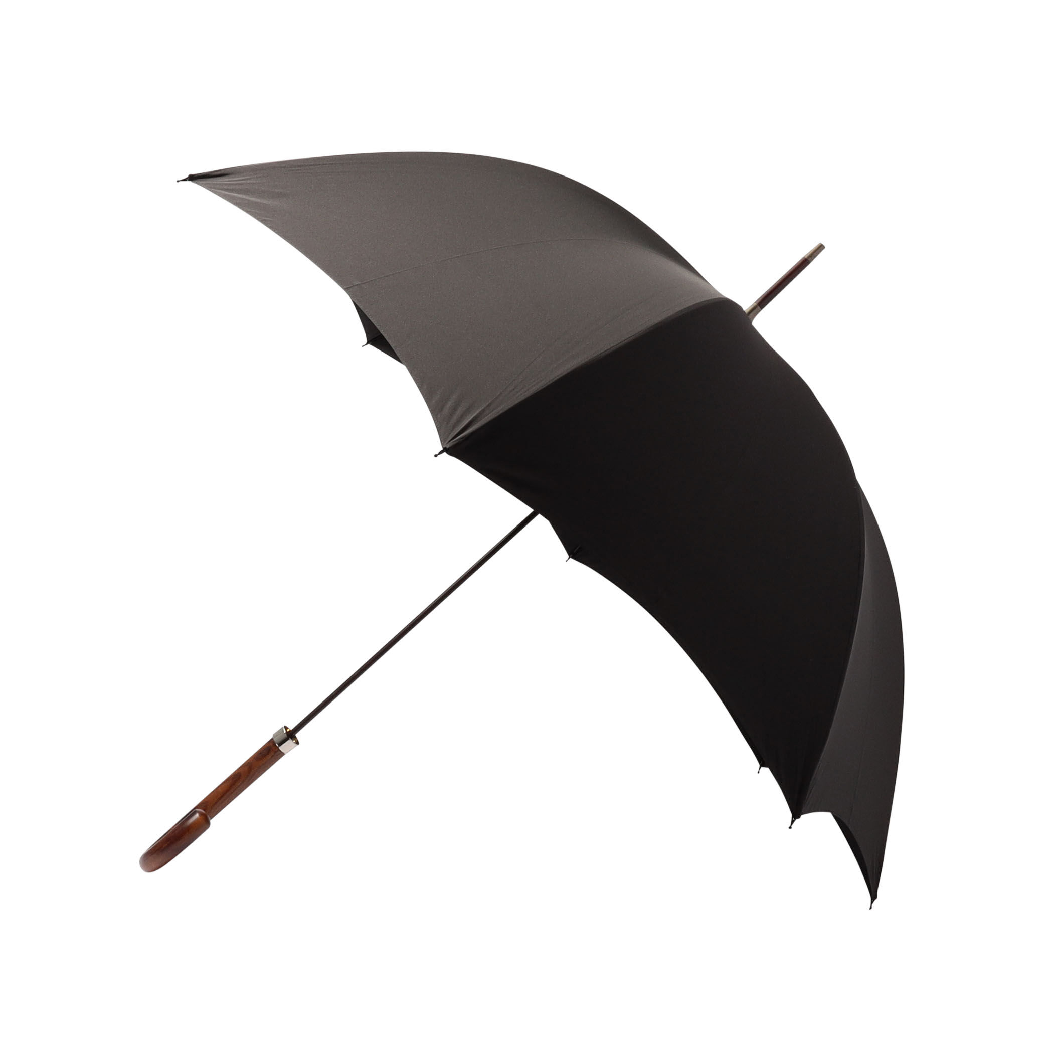 FOX UMBRELLAS / フォックスアンブレラ Dark Grained 長傘