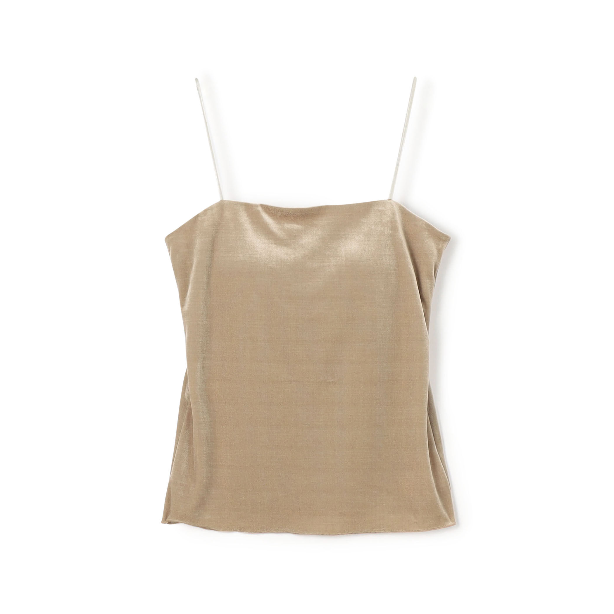 inner piece ベロアジャージー カップインキャミソール