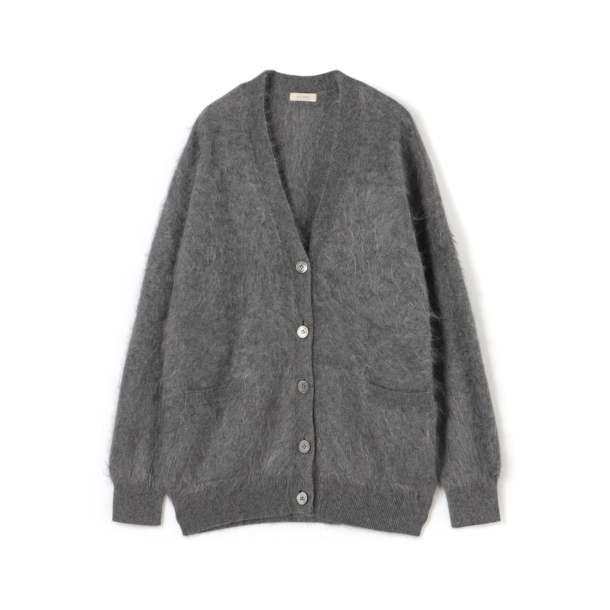 ピュアカシミヤファー Vネックカーディガン｜トゥモローランド 公式通販