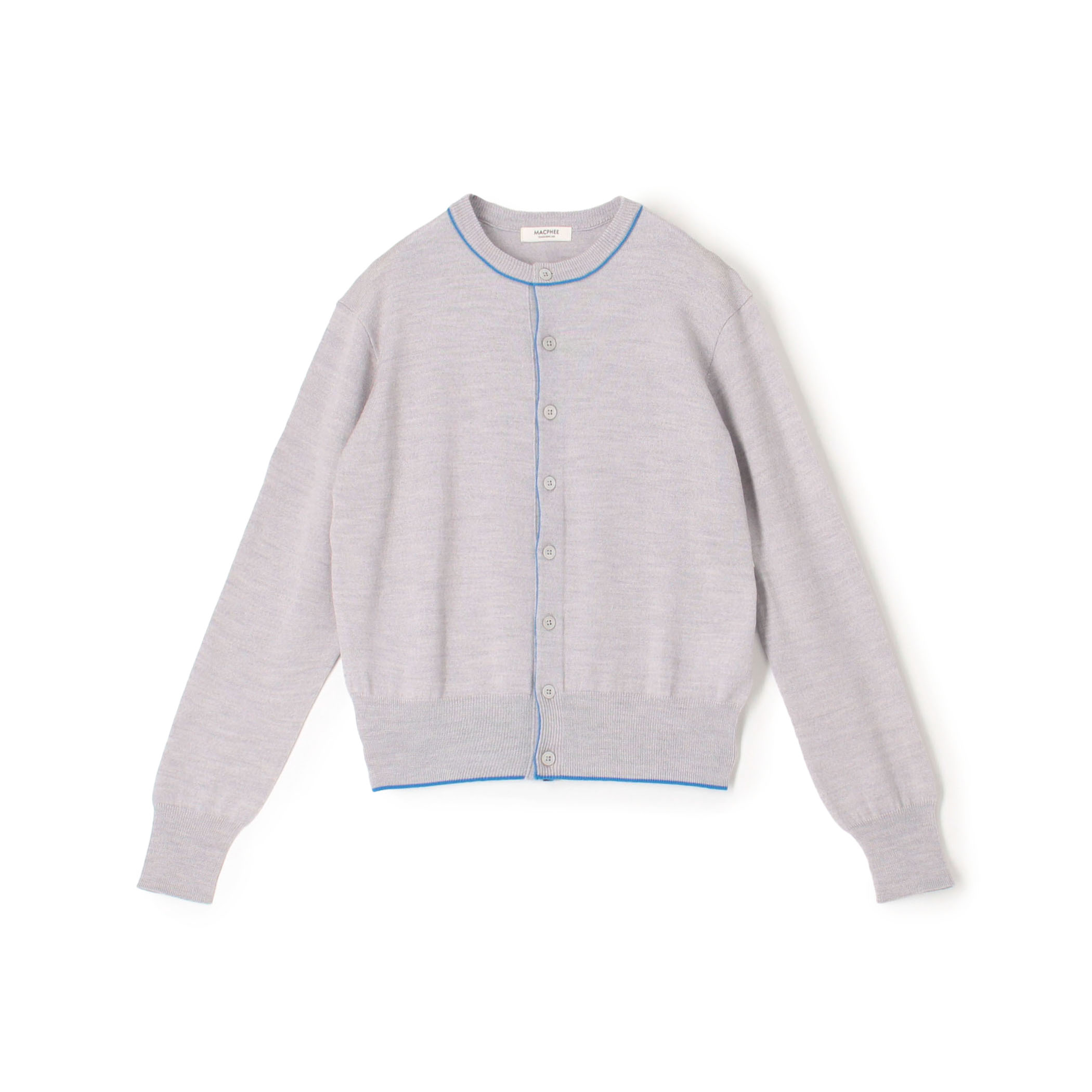 プレーンウール クルーネックカーディガン｜トゥモローランド 公式通販