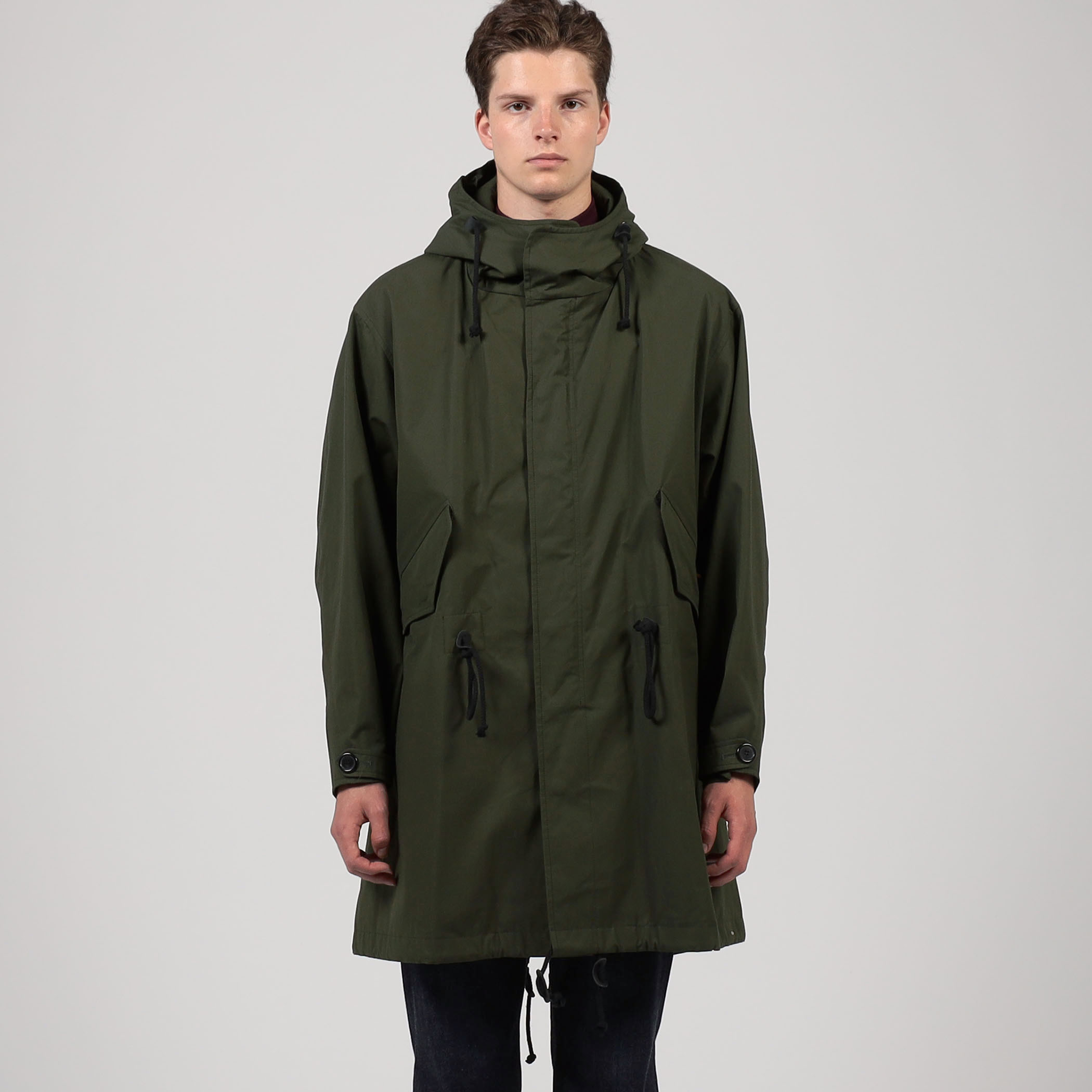 別注】 GLOVERALL PARKER SHELL ベンタイル モッズコート