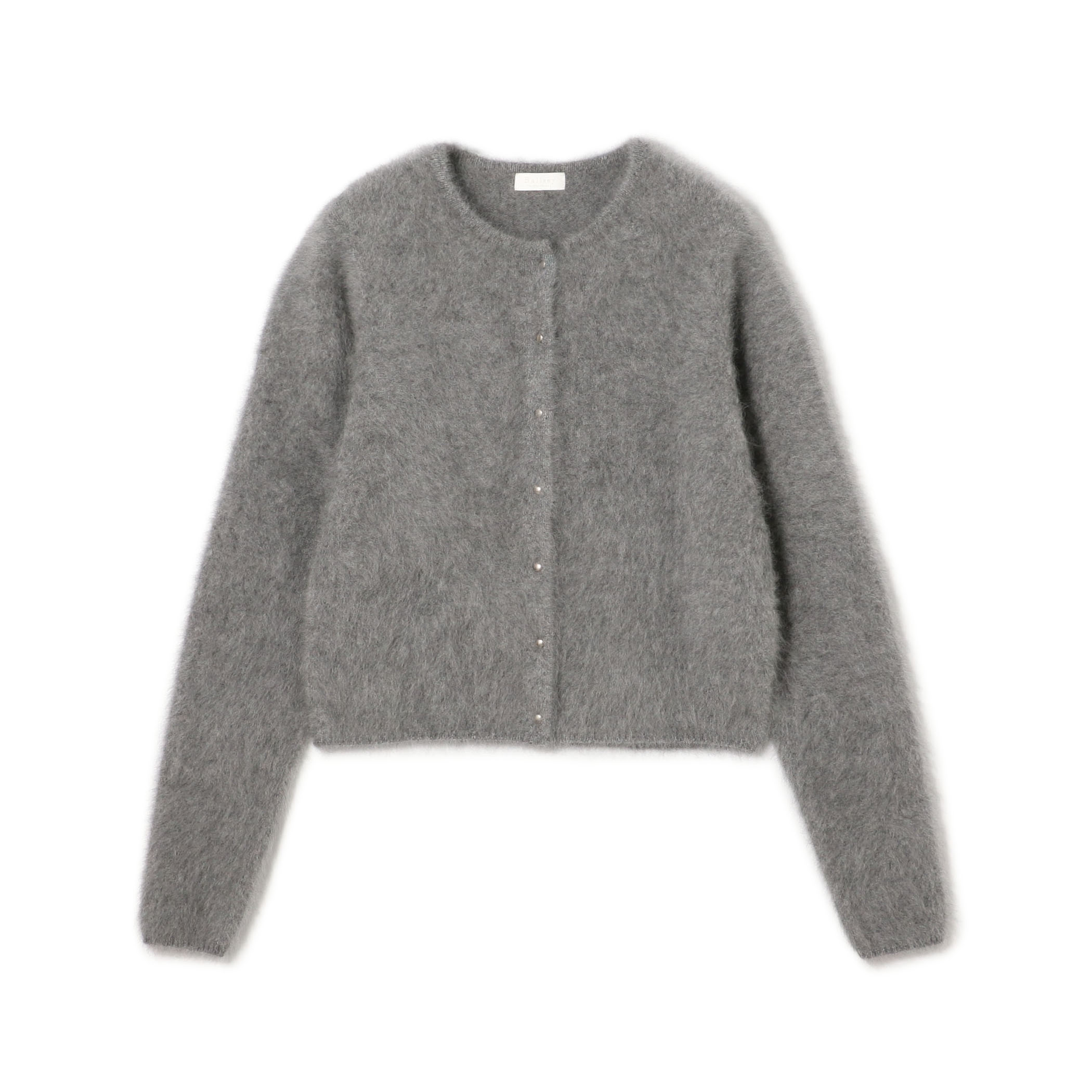 フラッフィーヤーン クルーネックカーディガン｜トゥモローランド 公式通販