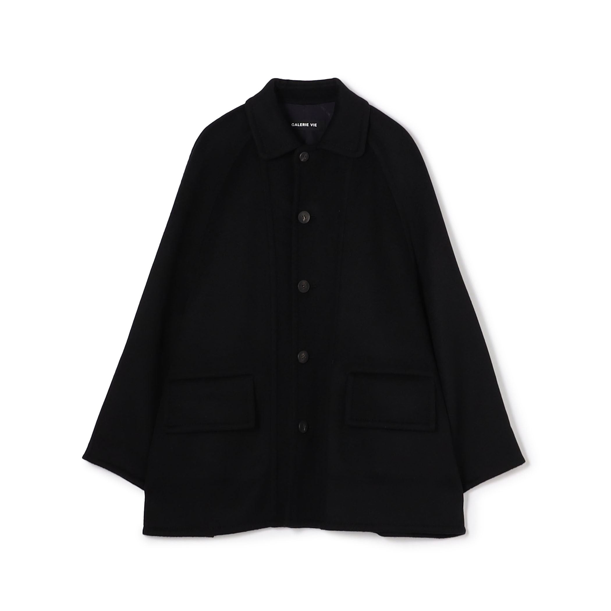 ウールダブルフェイス ステンカラーコート｜トゥモローランド 公式通販