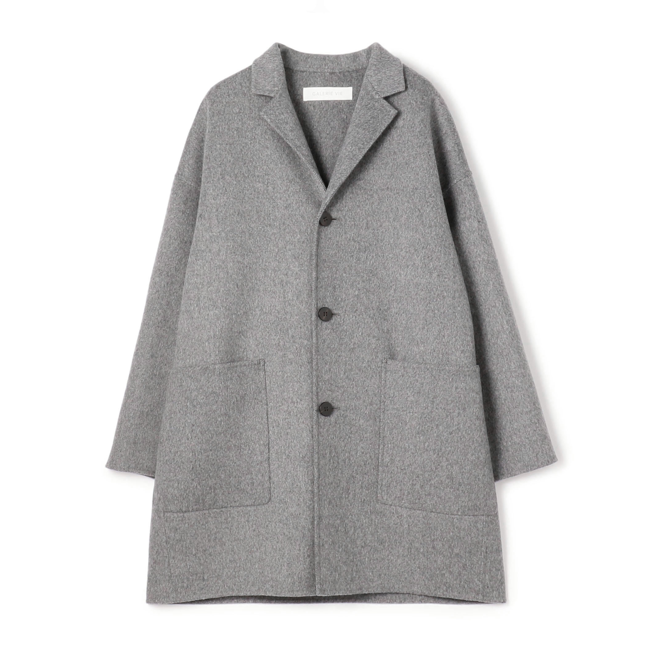 ウールダブルフェイス キモノスリーブコート｜トゥモローランド 公式通販