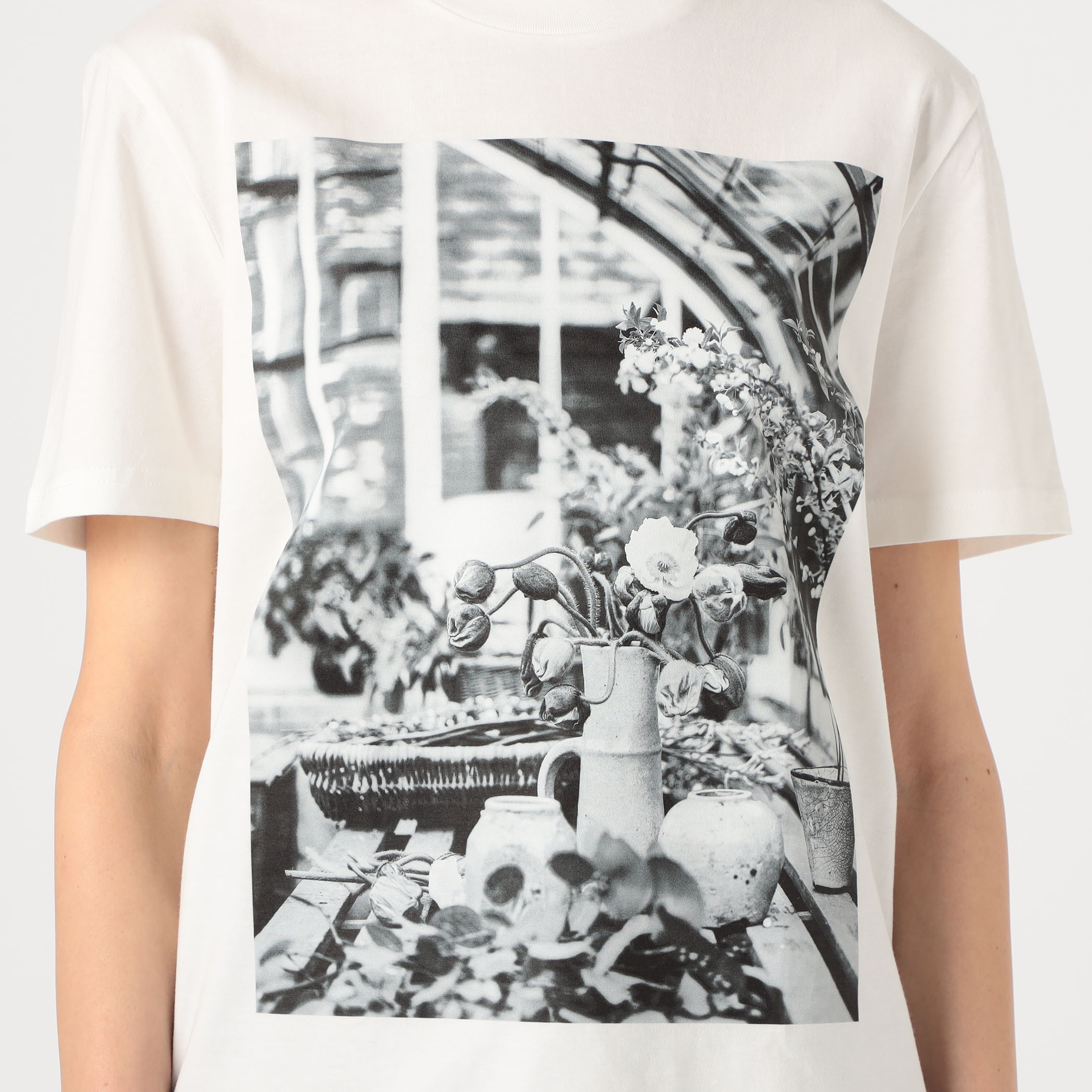 別注】LISA KING GREEN HOUSE ハーフスリーブプルオーバー