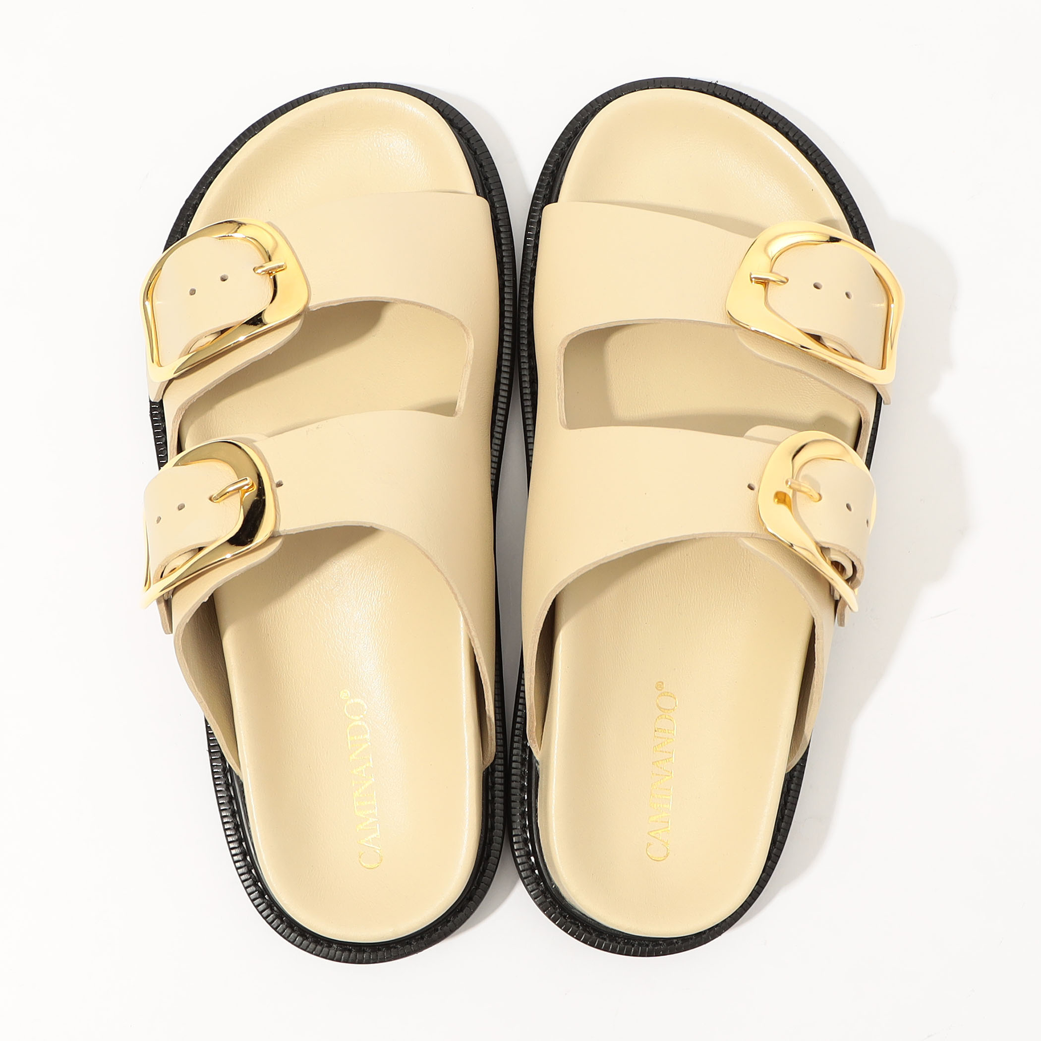 CAMINANDO ダブルバックルサンダル｜トゥモローランド 公式通販