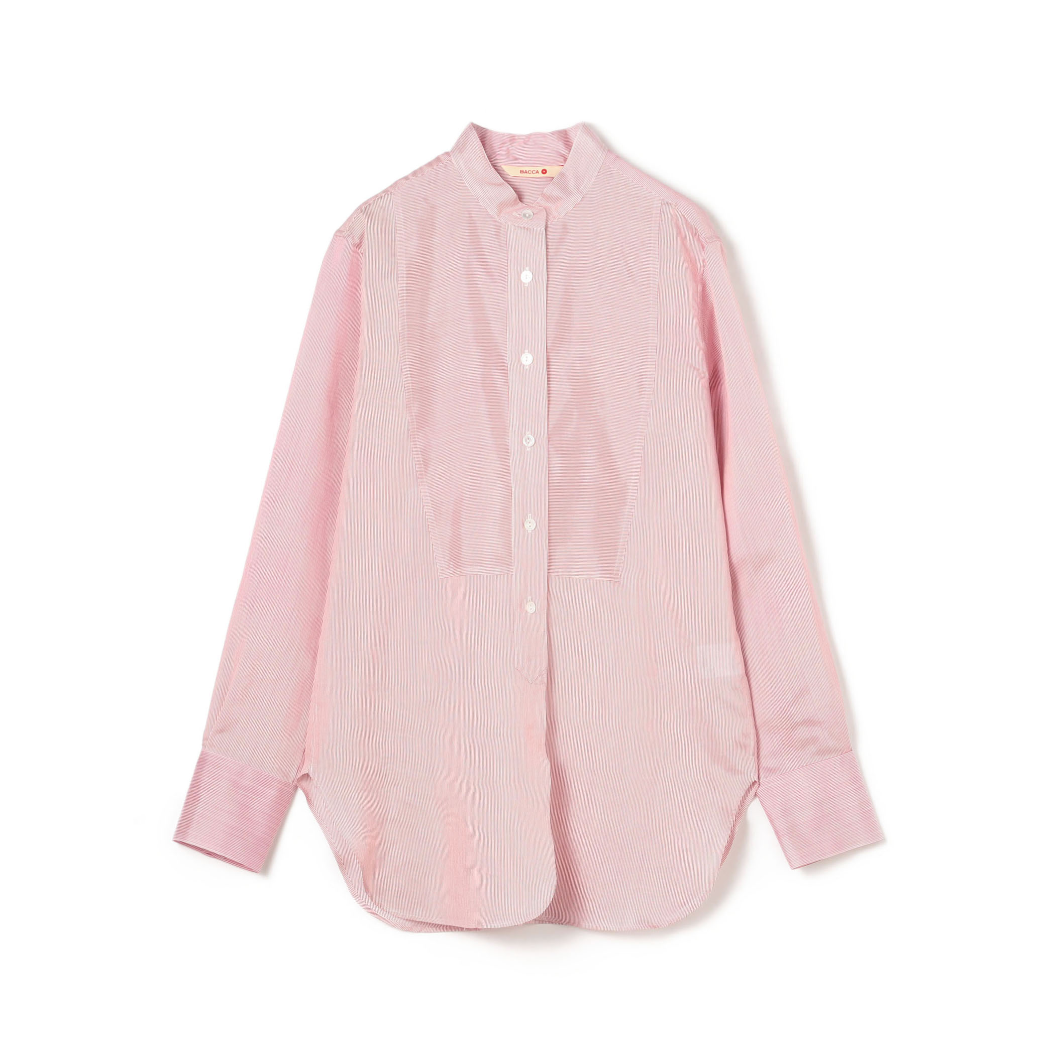 ウォッシャーシルク スタンドカラーシャツ｜トゥモローランド 公式通販