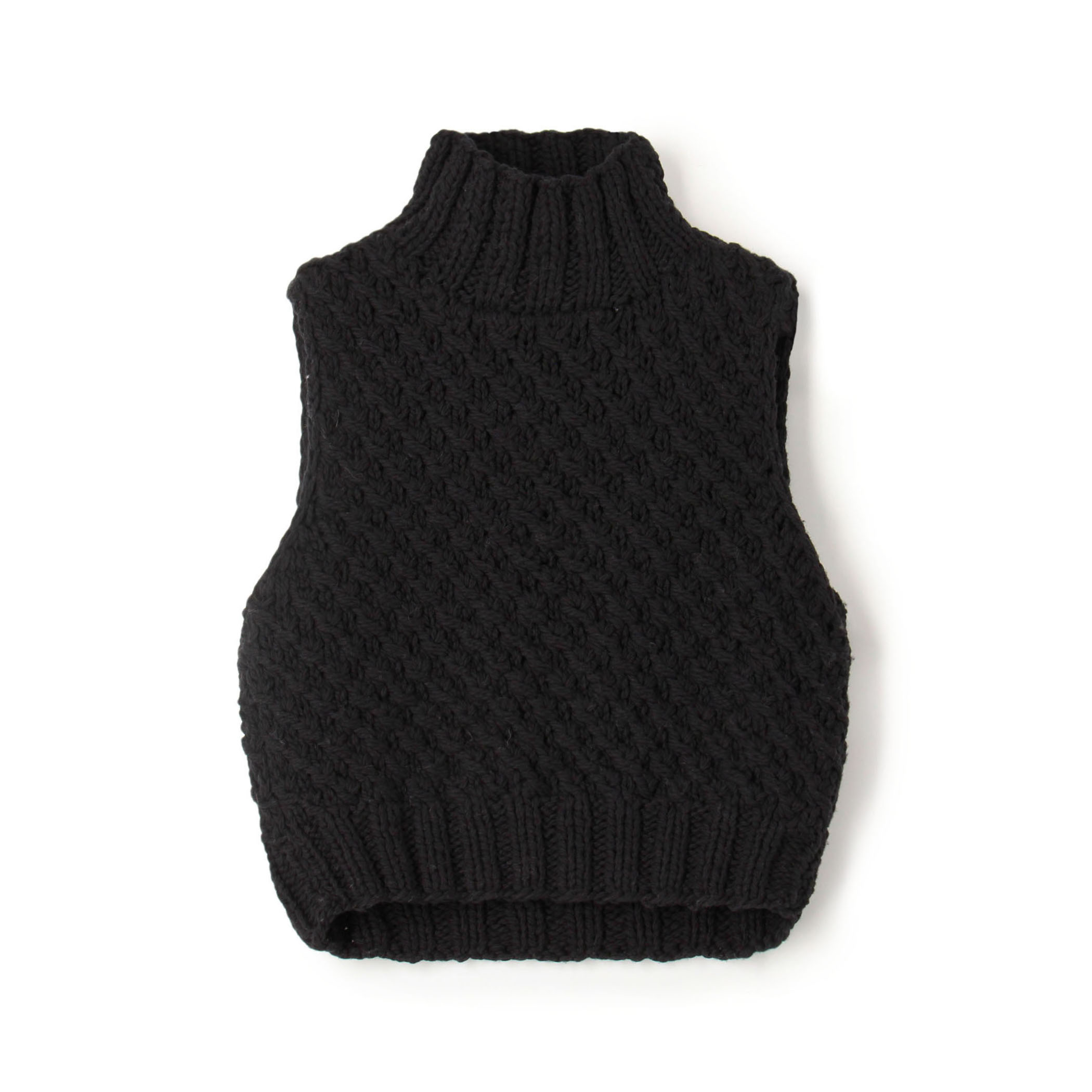 アルルスウールハンドニット ハイネックベスト｜トゥモローランド 公式通販