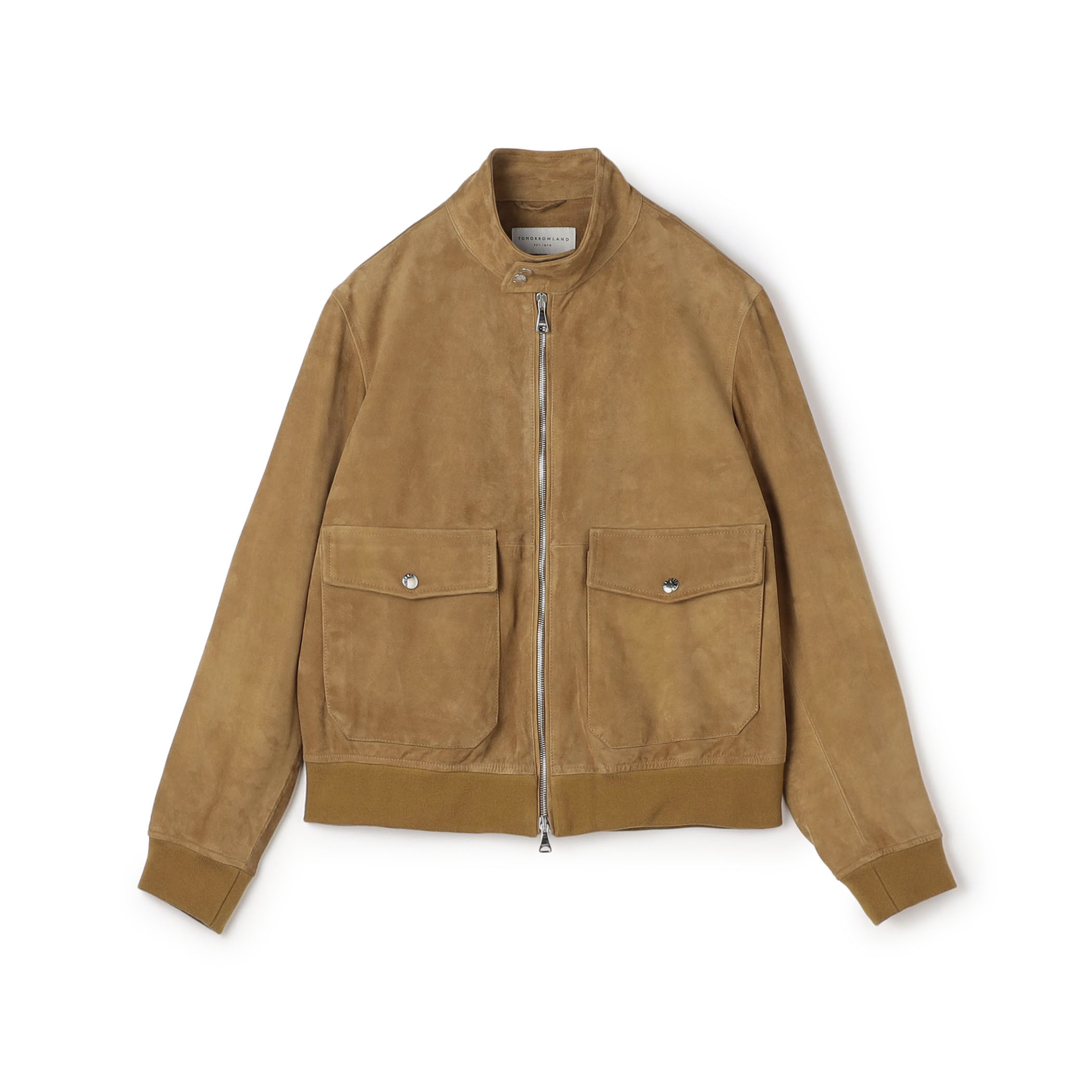 別注】EMMETI GREYSON ラムスエード ドライビングブルゾン