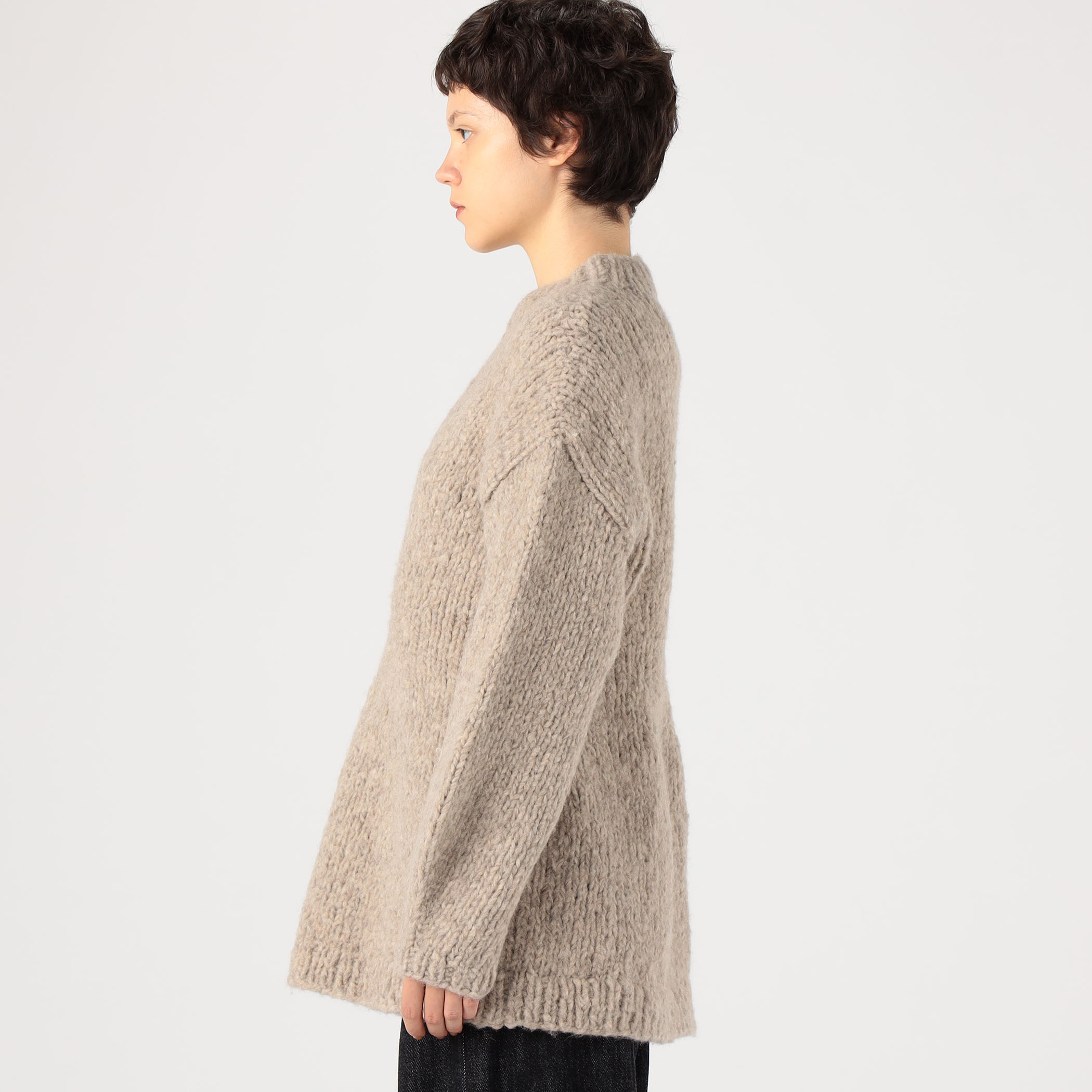 Lauren Manoogian HANDKNIT PEPLUM プルオーバーニット