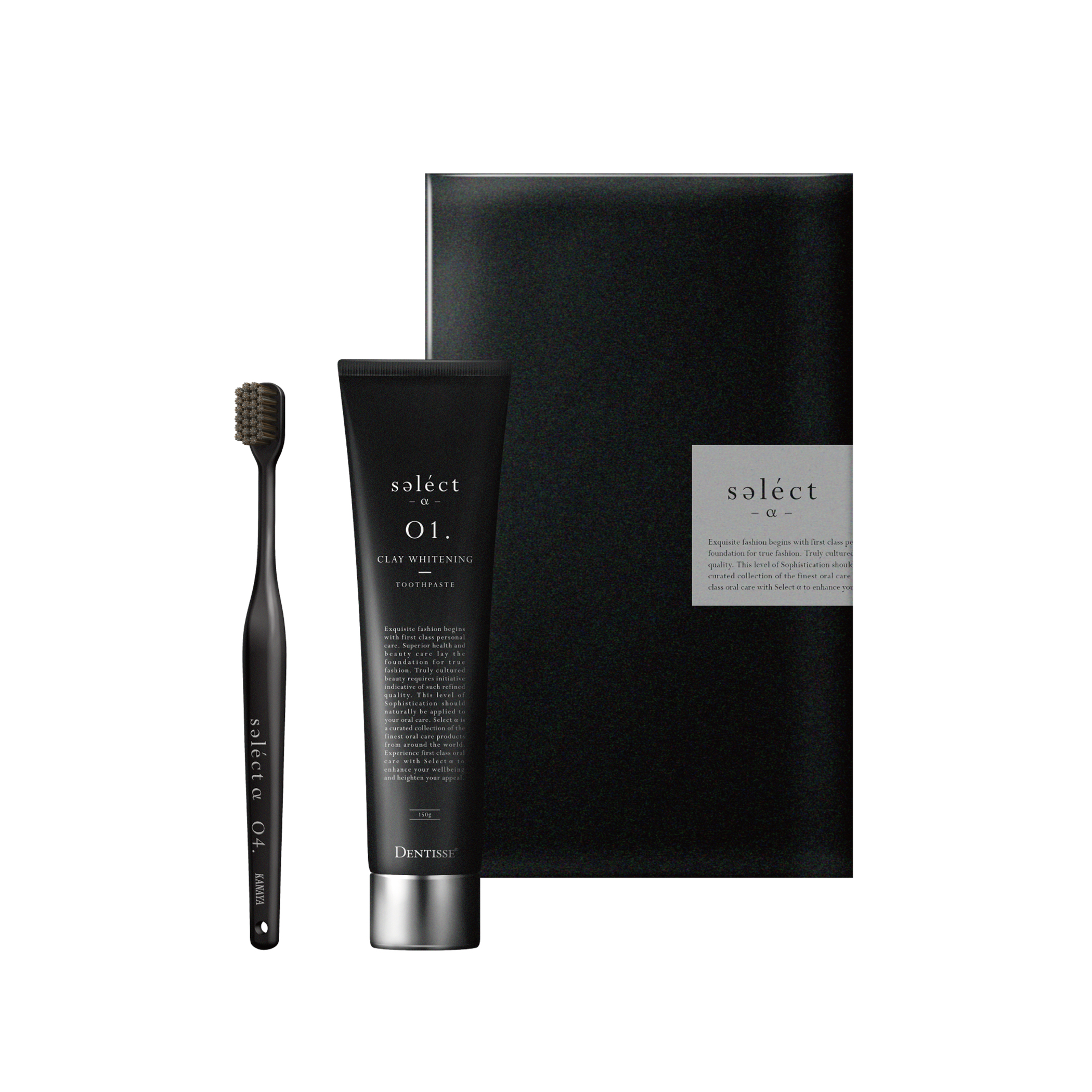 select a トゥースペースト＆ナチュラルトゥースブラシ