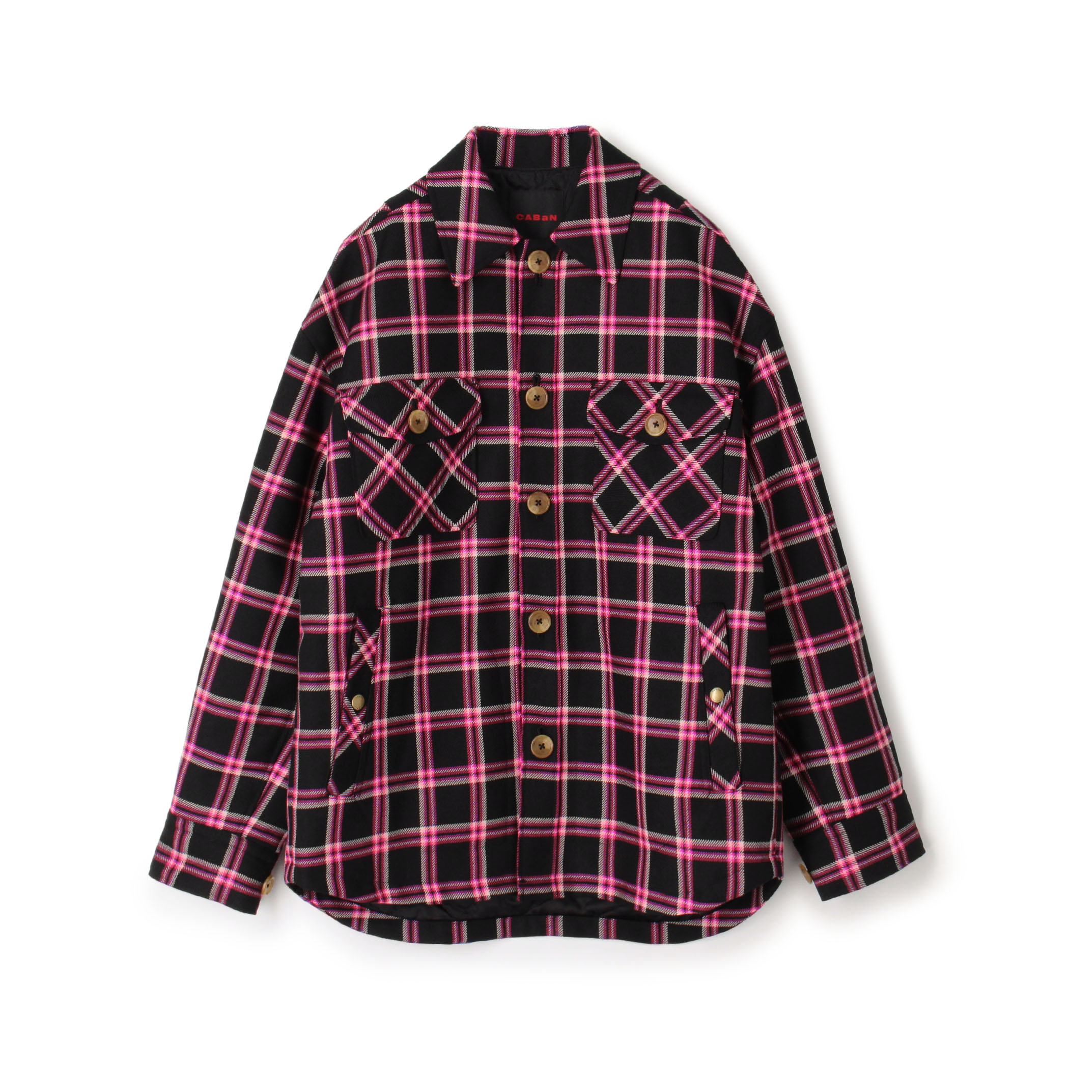 ウールチェック 中綿ブルゾン｜トゥモローランド 公式通販