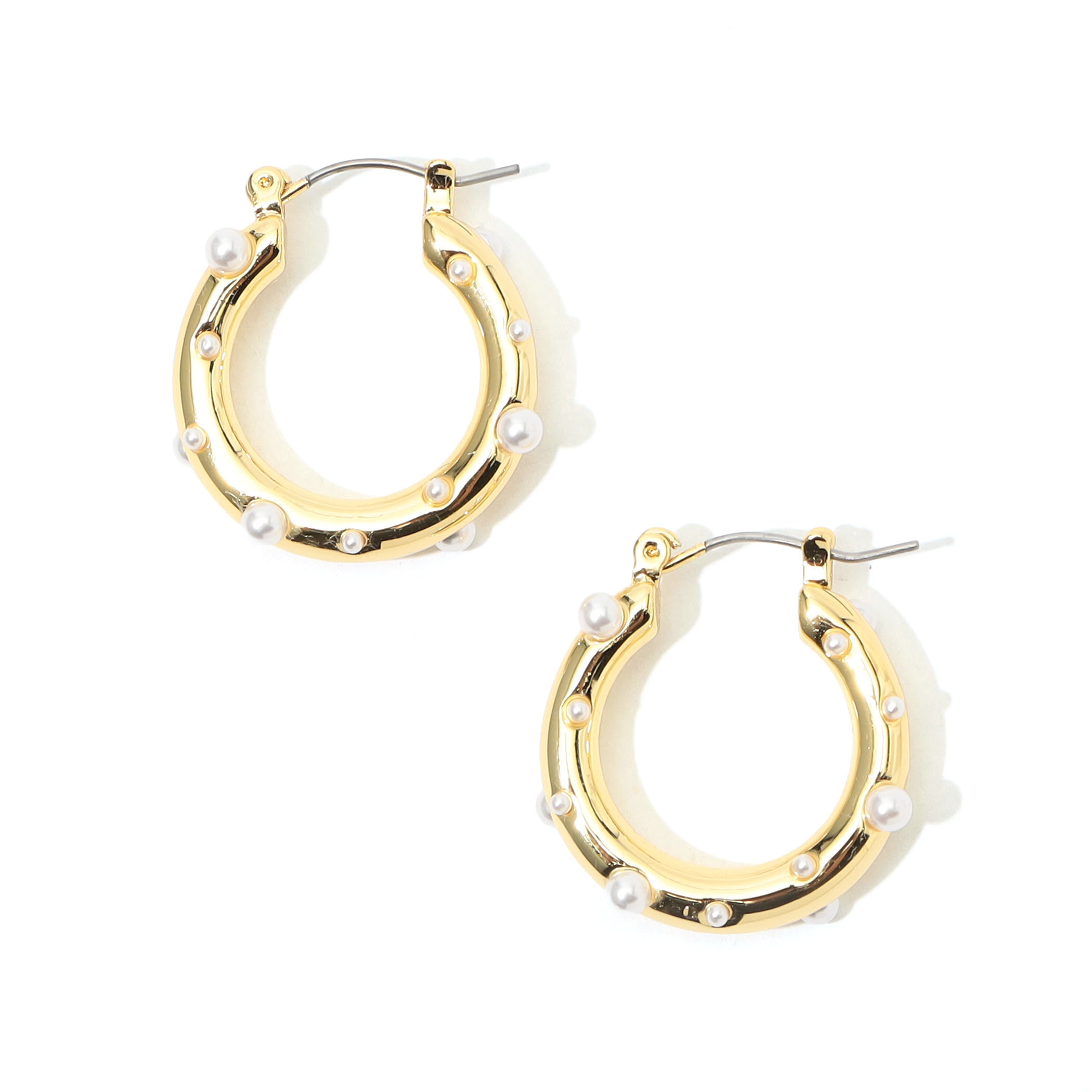 Kenneth Jay Lane Bridge Wire Hoops ピアス｜トゥモローランド 公式通販