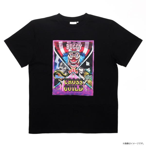 ワンピース】CROSS GUILD Tシャツ BLACK L: ファッション｜東映