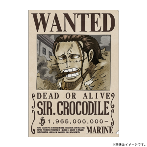 ワンピース】手配書クリアファイル ロー 30億: ステーショナリー｜東映