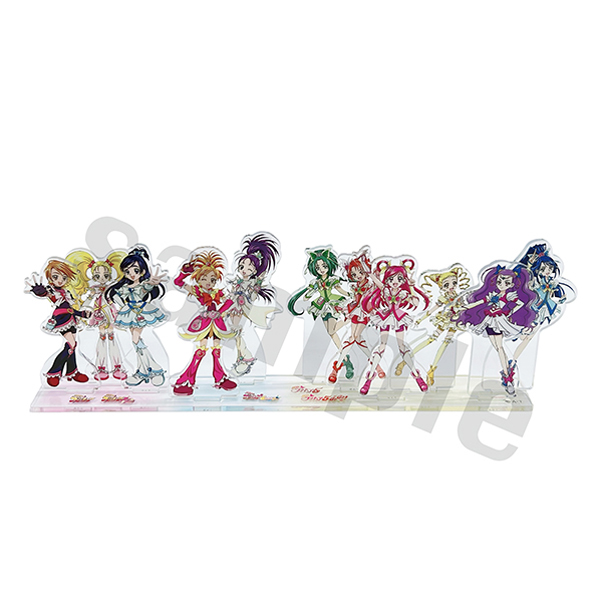 全プリキュア展】全キャラ アクリルジオラマ: 雑貨｜東映