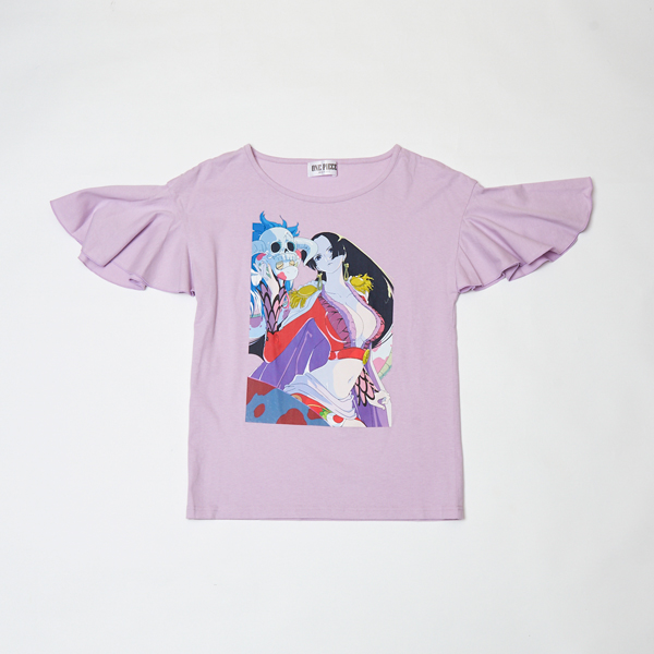 ワンピース】まいにちONE PIECE イラストコレクション 袖フリルTシャツ