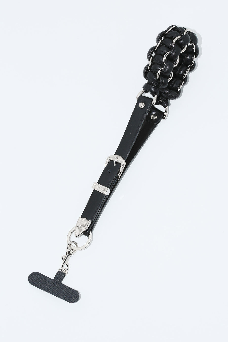 LEATHER BRAID PHONE HANDLE STRAP – TOGA ONLINE STORE