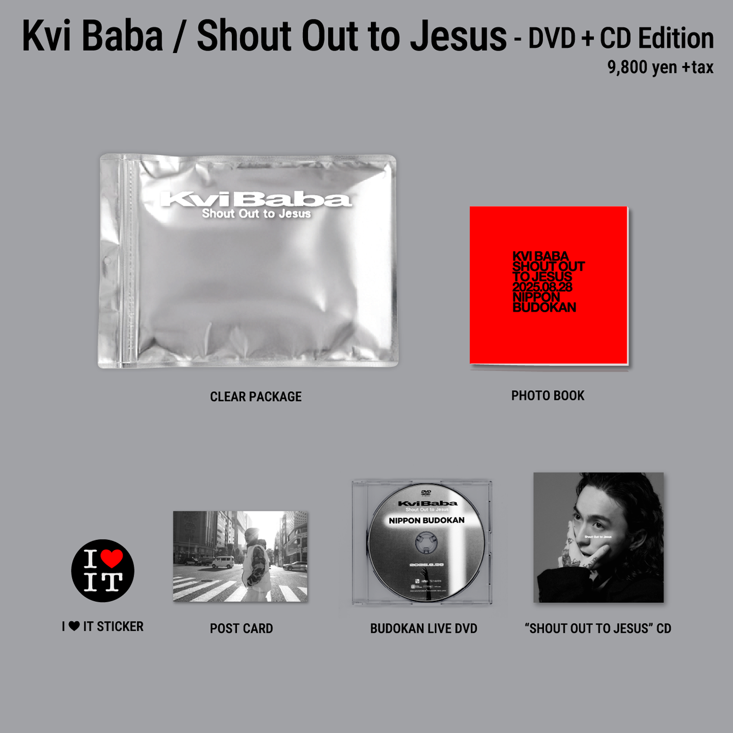 1/30（金）まで】Shout Out to Jesus – DVD + CD Edition – TOY'S STORE