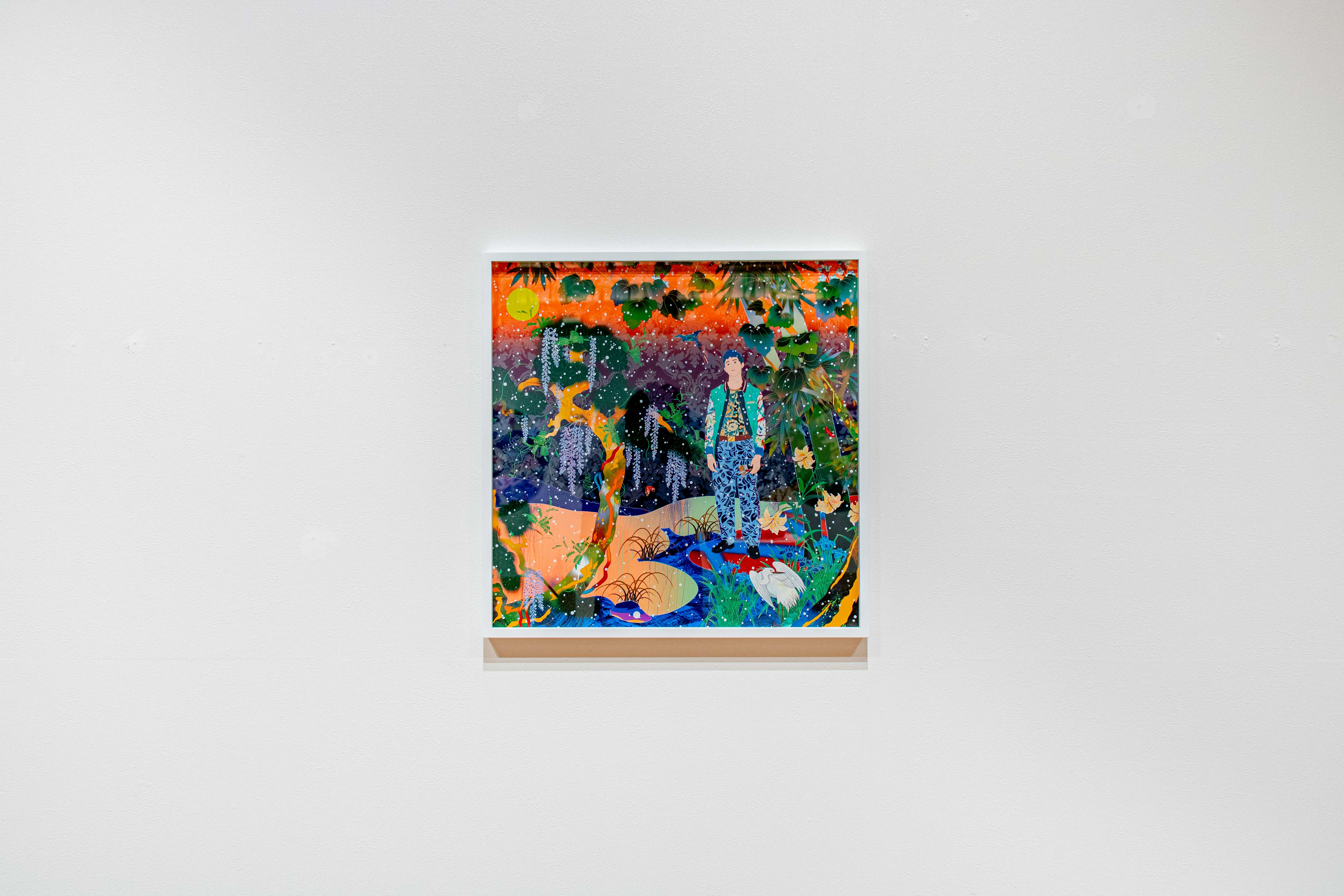 松山智一作品集刊行記念展 「TOMOKAZU MATSUYAMA IN AND OUT