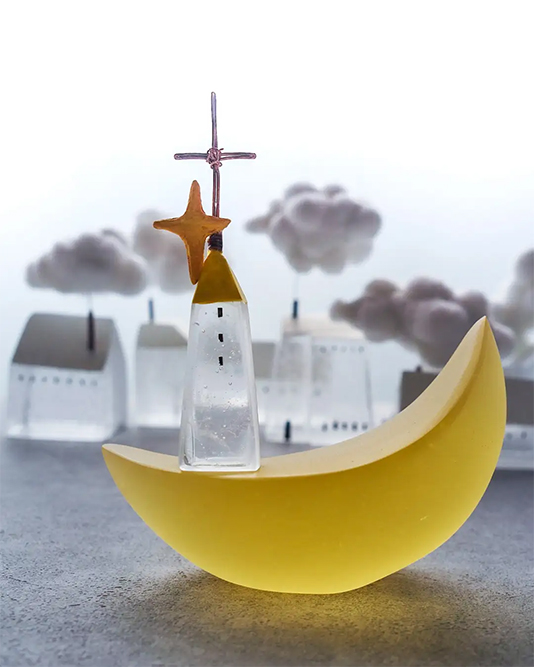 NEWS】ガラス作家・Mellow Glassのフェアを開催。家や木、湖などを