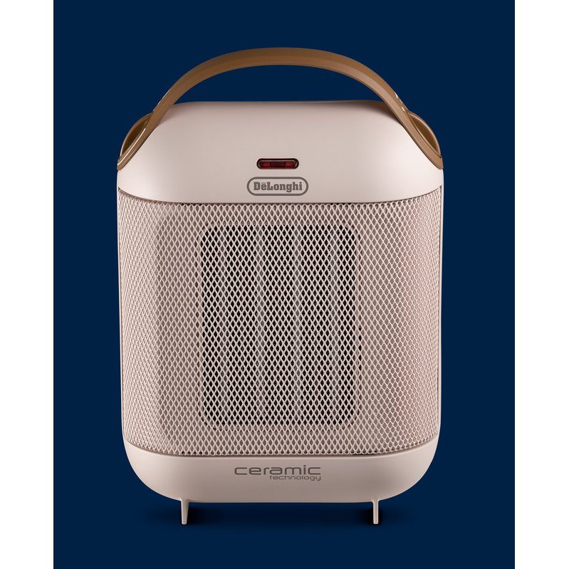 DeLonghi(デロンギ) カプスーラ セラミックファンヒーター ピンク -の