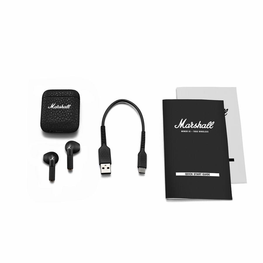 Marshall(マーシャル) ワイヤレスイヤホン MinorIII(マイナー3） Black