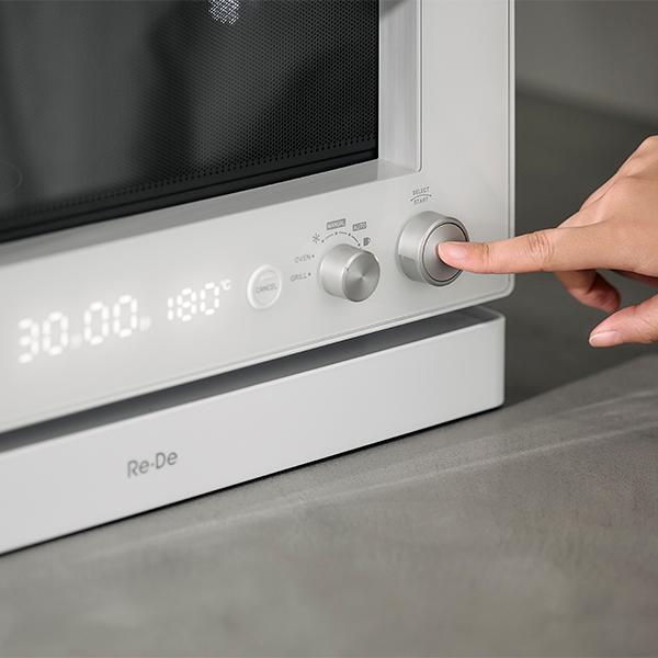 Re・De Range (リデレンジ) オーブンレンジ 20L ホワイト -の商品詳細
