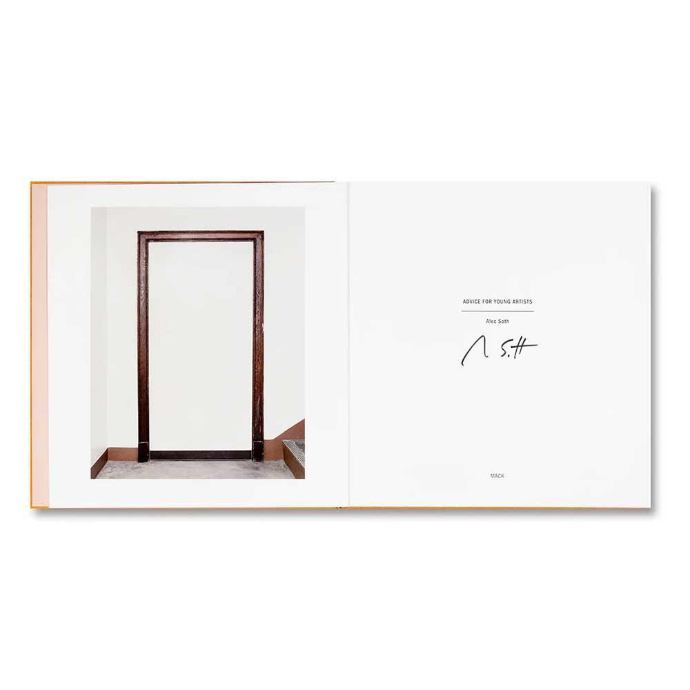 サイン入り】ADVICE FOR YOUNG ARTISTS by Alec Soth アレック・ソス